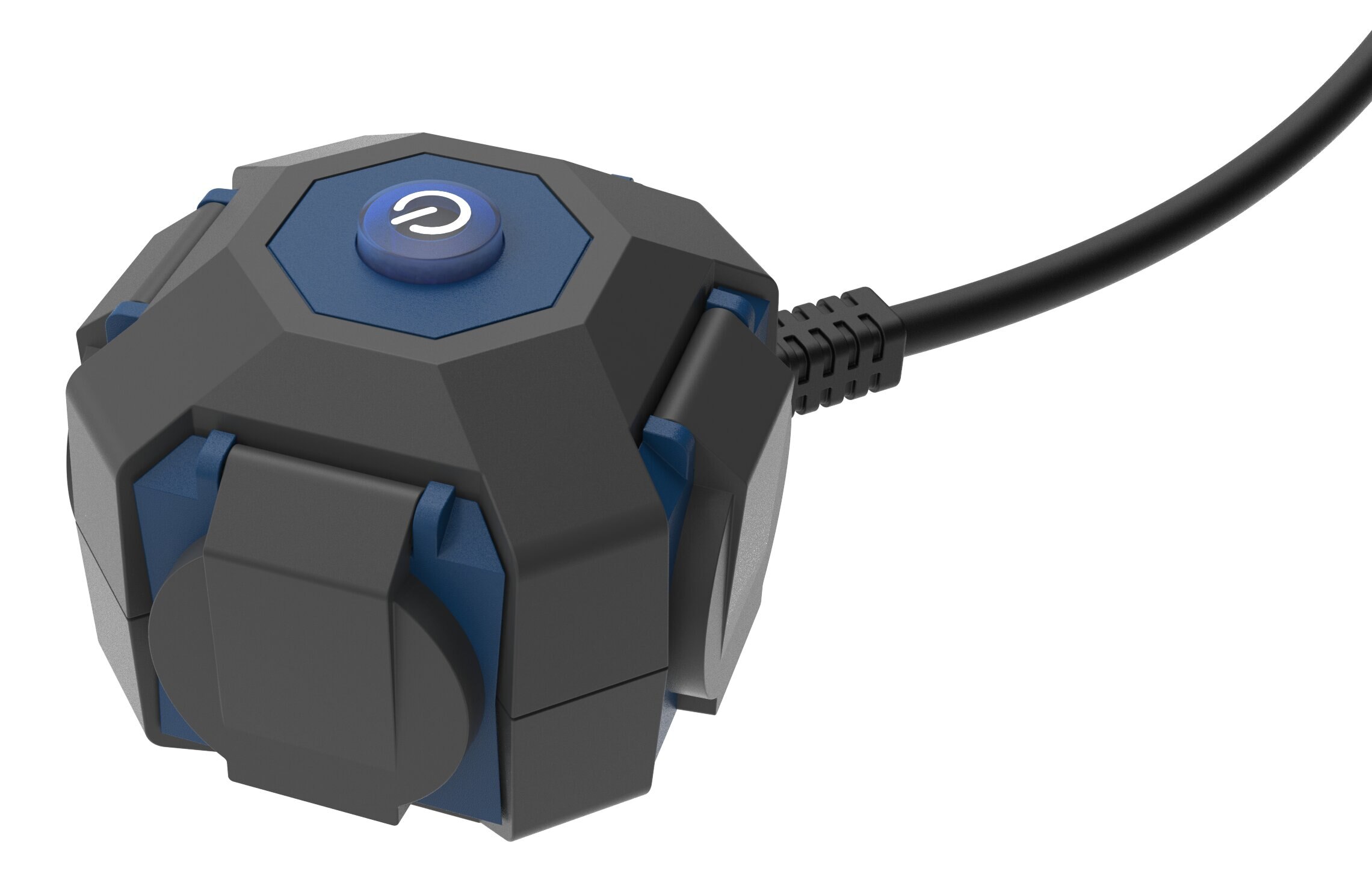 Imagen 0 de Prolongador expert IP44 4 tomas 1,4m Simon