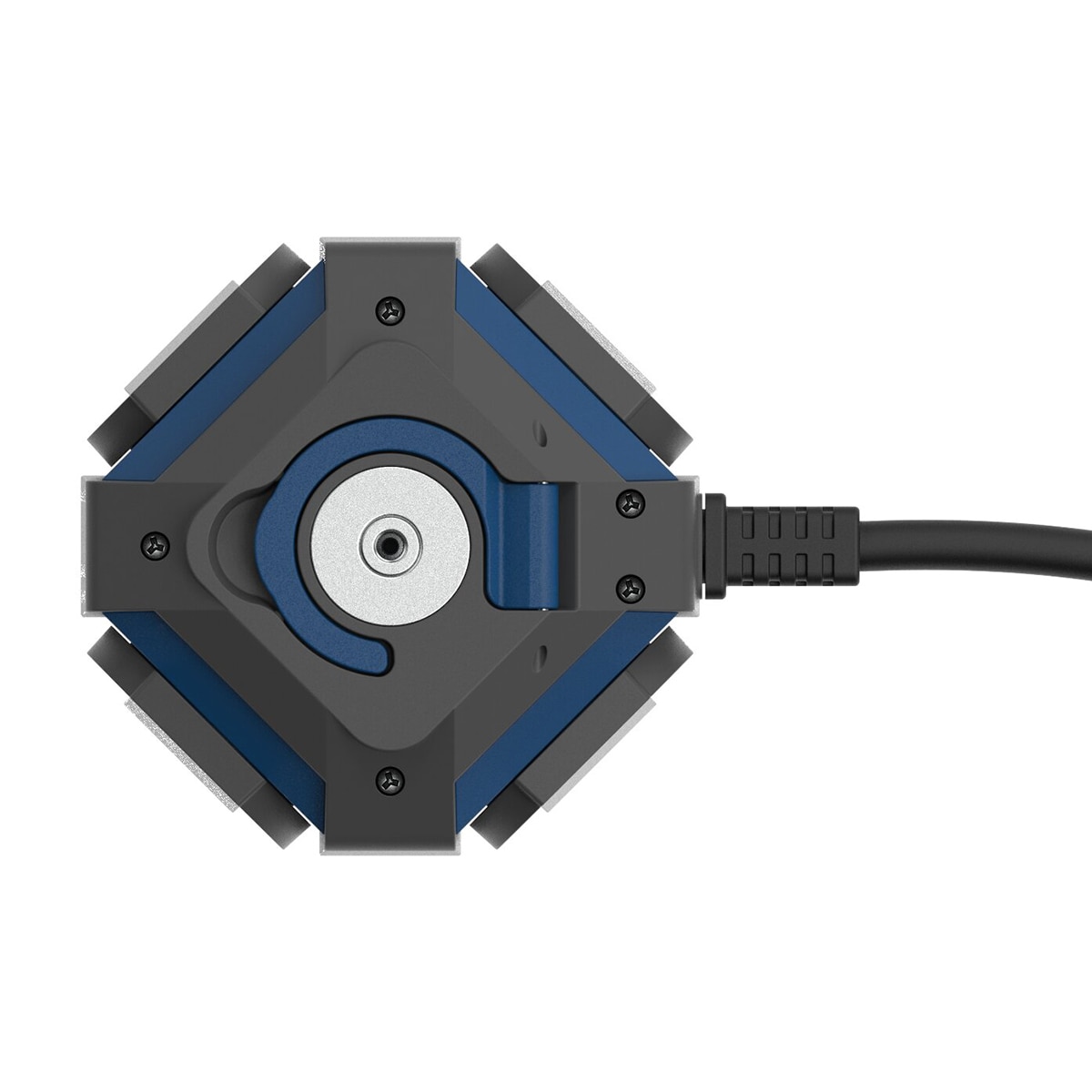 Prolongador expert IP44 4 tomas 1,4m Simon Gris / Azul-4