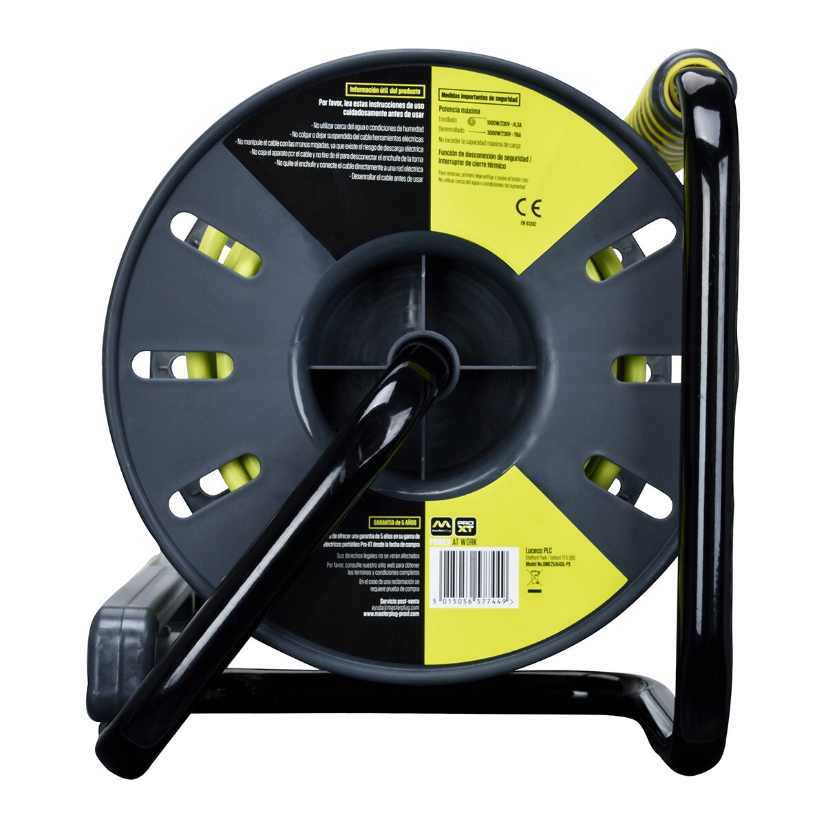 Enrolador de 4 Tomadas - 25 m Verde-5