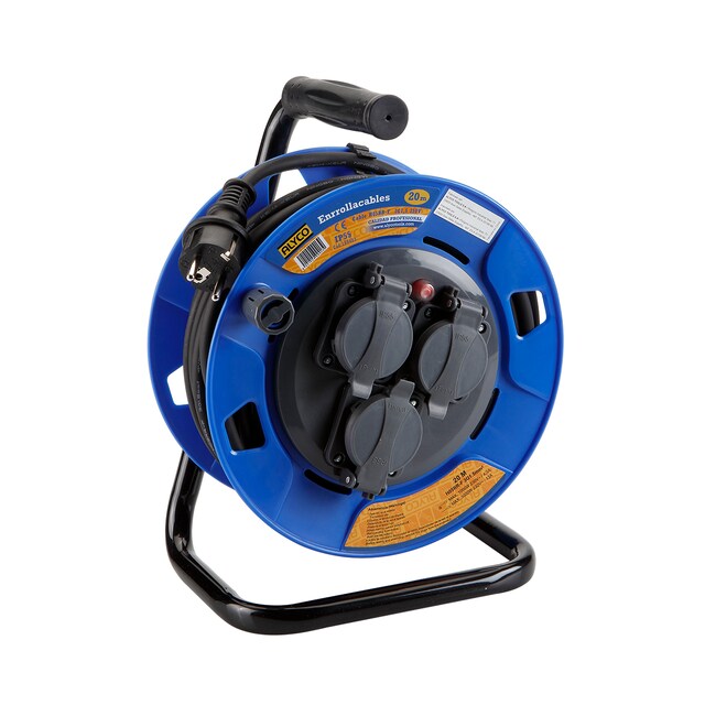 Imagen 0 de Enrollacables De 20 O 40 Metros Cable H05RR-F 3G 1.5 IP55 ALYCO