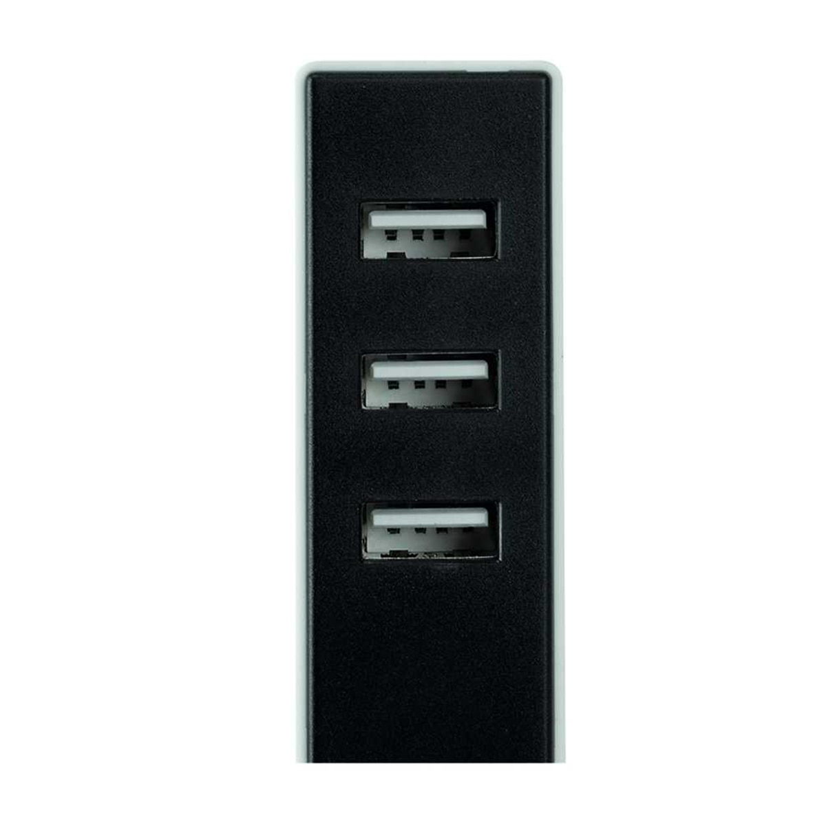 Adaptador con fijación 3 USB A y cable 1,5m USB C Simon Blanco - Negro-5
