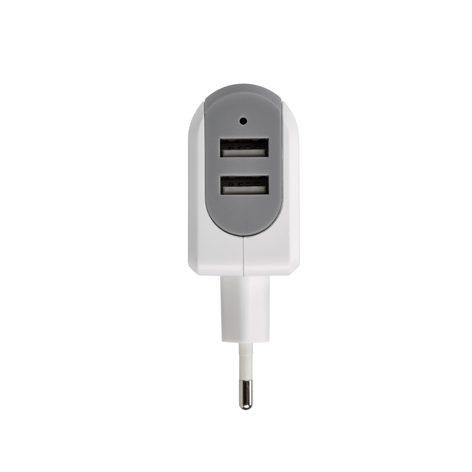 Cargador Smart Charge 2 USB A 24W Simon Blanco / Gris-2