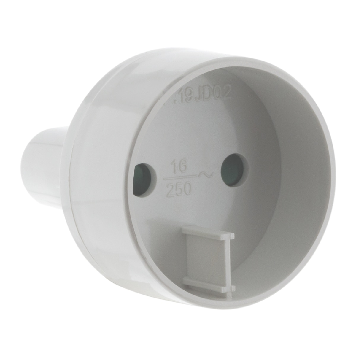 Adaptador de Viagem USA-M / UE-H Branco-1