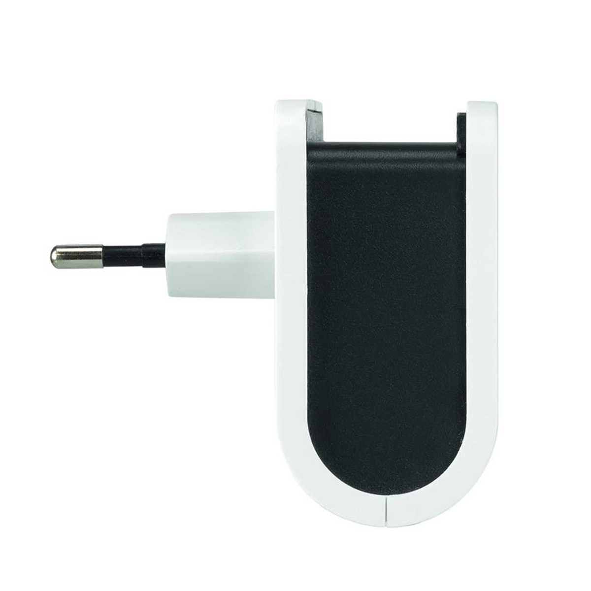 Adaptador 1 USB + 3 USB A con Soporte para Smarpthone Smart Charge Simon Blanco - Negro-3