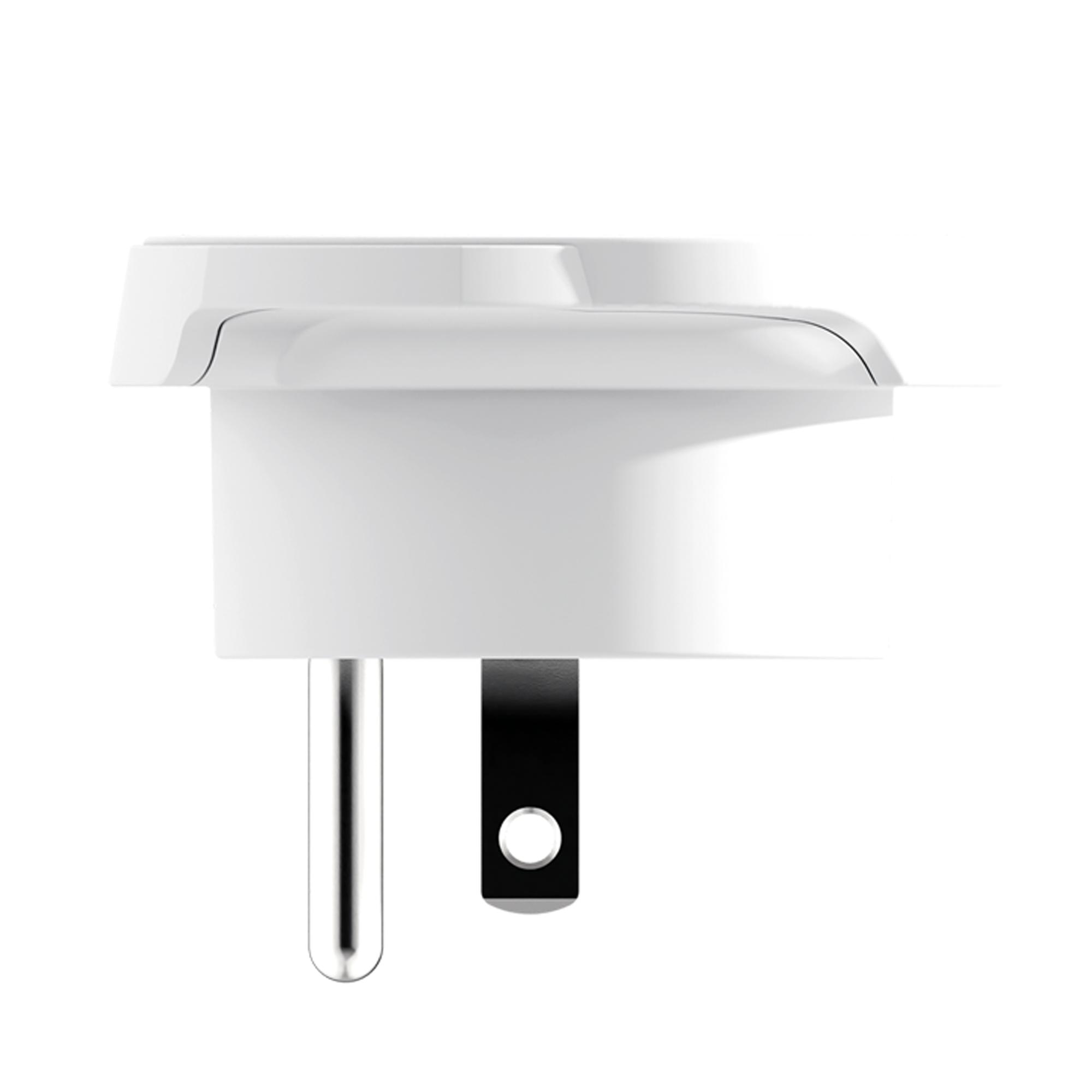 Adaptador de Viagem Mundial-EUA para Dispositivos de 2 e 3 Polos Branco / Vermelho-3