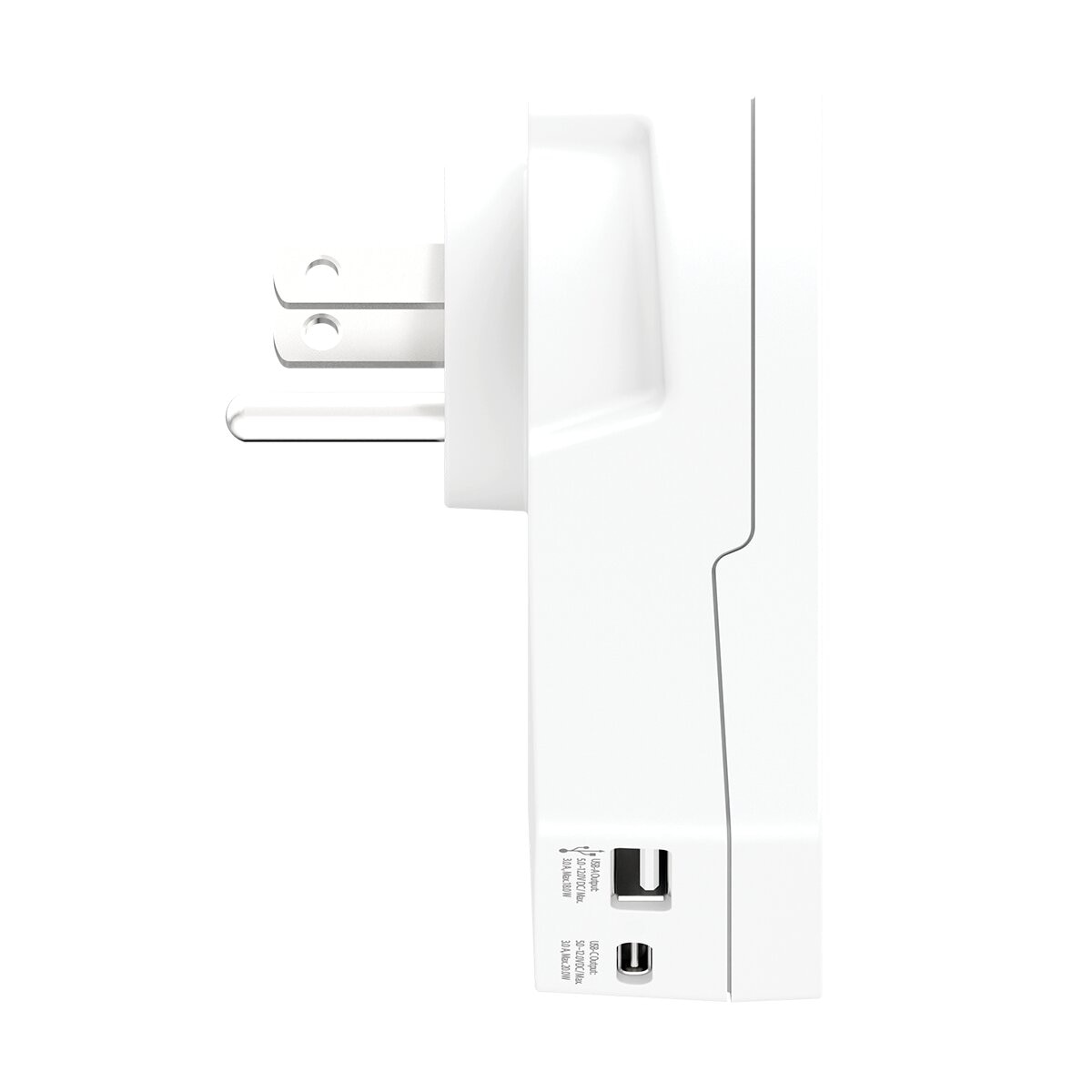 Adaptador de viaje 1500294C-E Mundo a EEUU 2xUSB A+C PD 20W Blanco / Rojo-3
