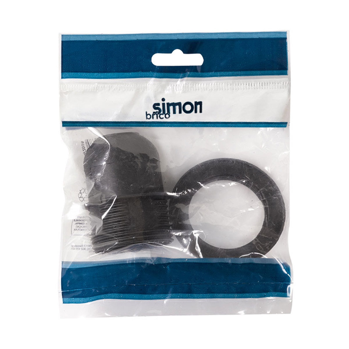 Prolongador Profesional 10M Ip44 H07Rn-F 3G2.5Mm² 1 Toma Con Tapa 16A 250V~ Negro Simon 2