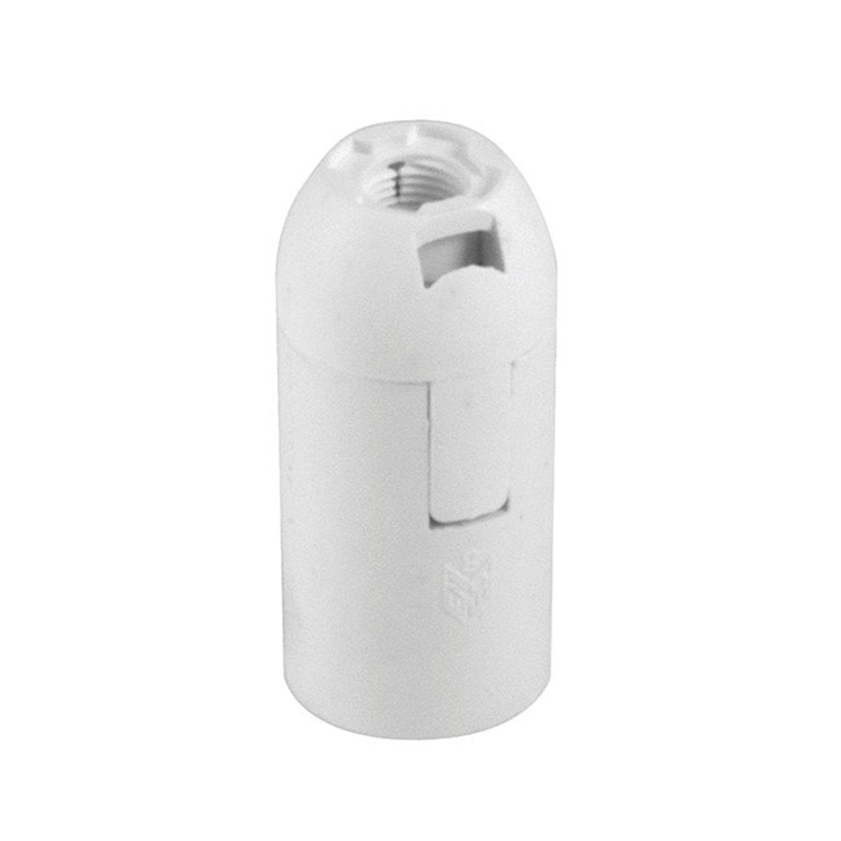 Imagen 0 de Portalámparas Termoplástico Cuerpo Roscado E-27 Blanco Simon Brico