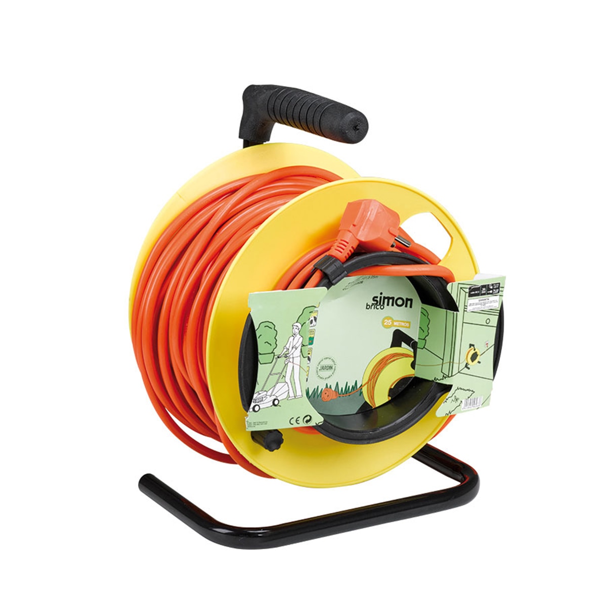 Imagen 0 de Adaptador Giratorio 180 Grados Plug Iii 2 Tomas 16A 250V