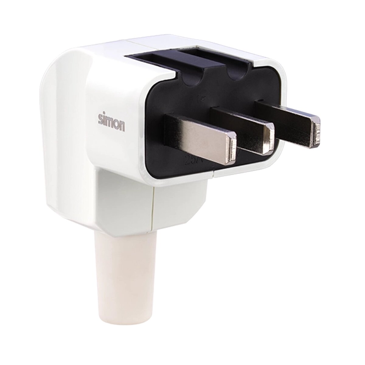 Imagen 0 de Clavija para cocinas 2P+TT 25A 250V Blanco Simon