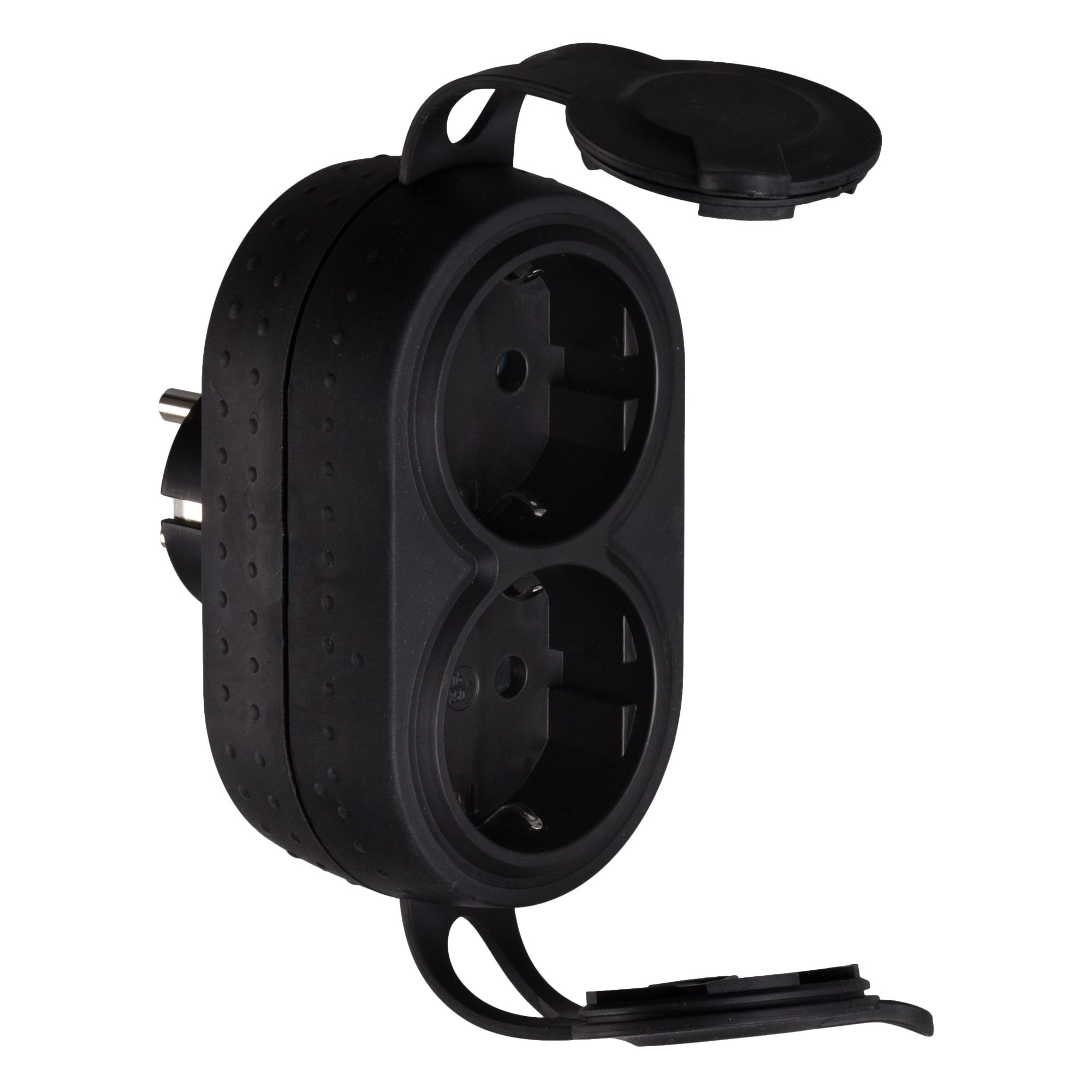 Imagem 0 de Tomada de Borracha com Tomadas Frontais Duplas 2P+T - 10/16 A