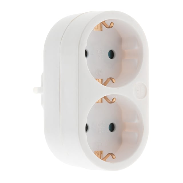 Imagen 0 de Ladrón 2x16A Frontal 191914