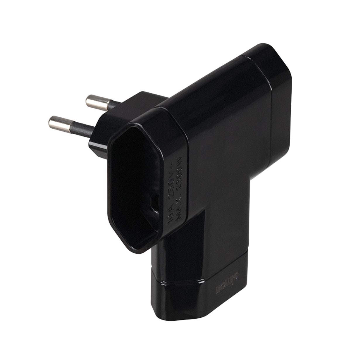 Imagen 0 de Adaptador Eléctrico Triple Lateral 10A 250V Simon