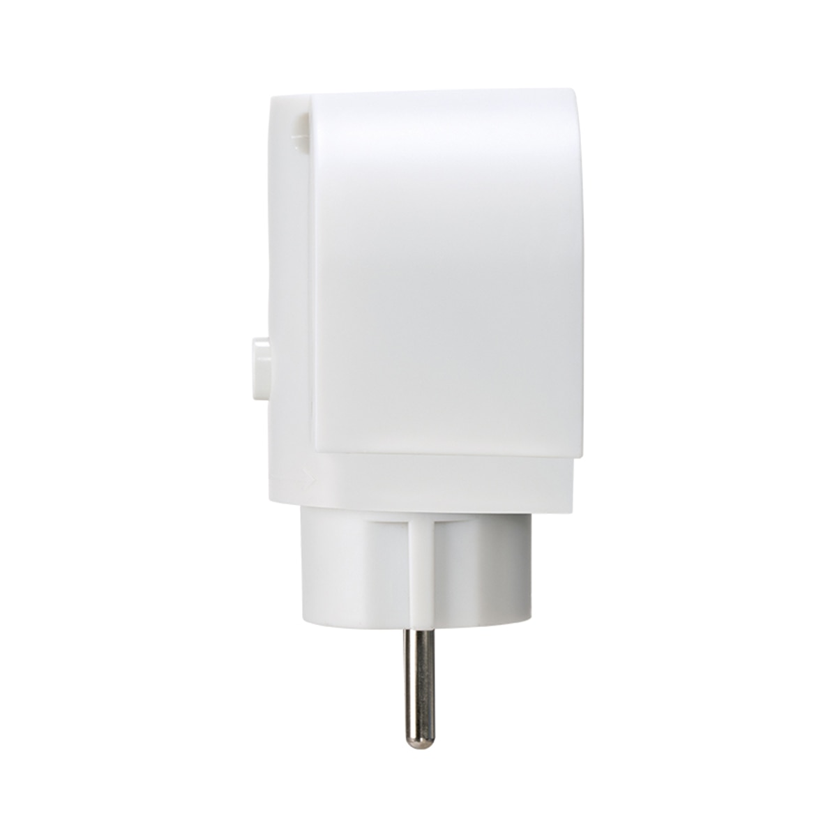 Adaptador Giratorio 180 Grados 1 Toma + USB A + USB C 30W Carga Rápida Simon Plug Blanco / Negro-4
