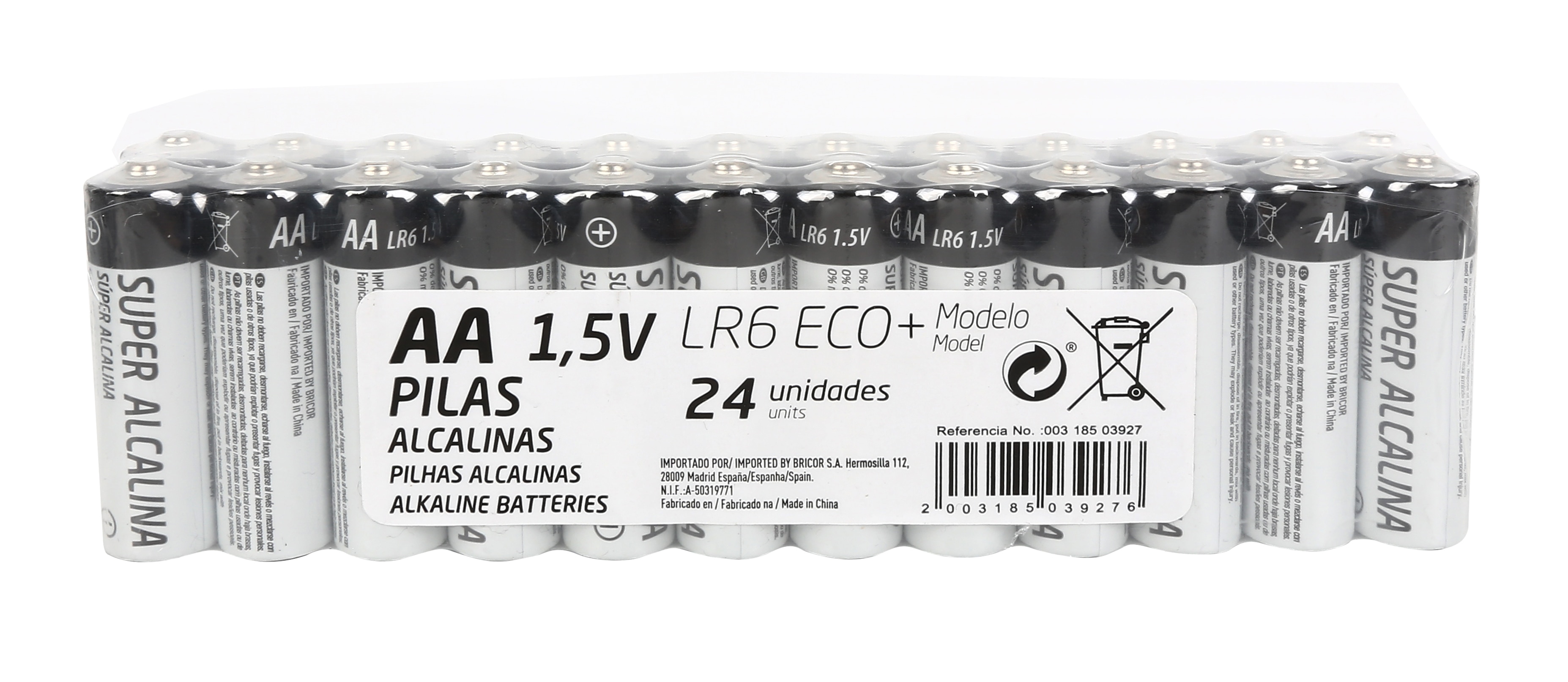 Imagem 0 de Pilha Alcalina AA LR06 (x24)