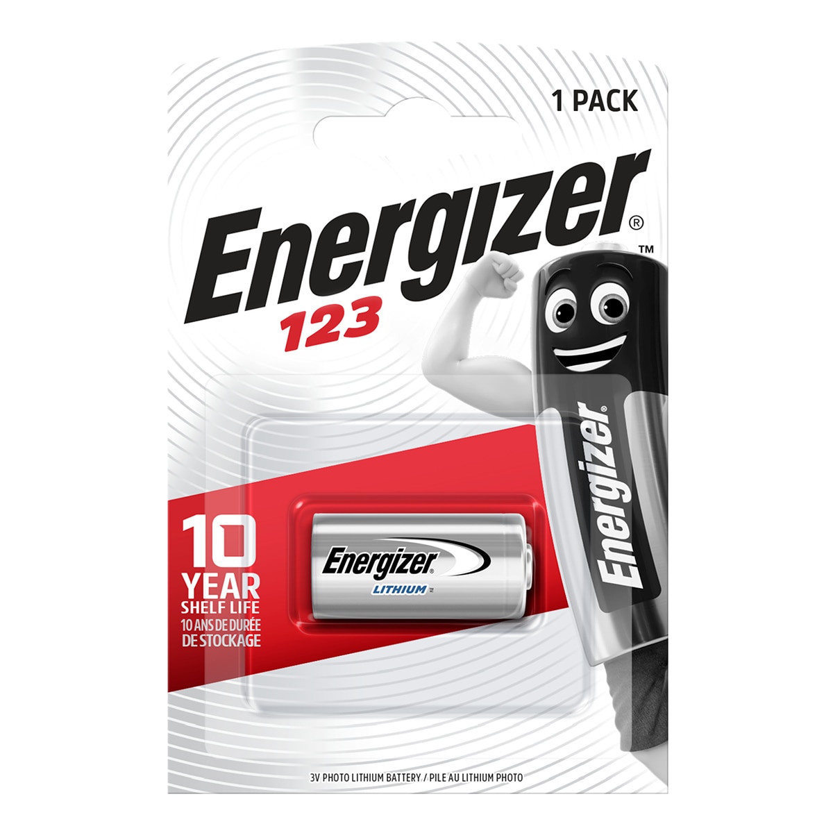 Imagen 0 de Pila Energizer CR123 Litio 3 V