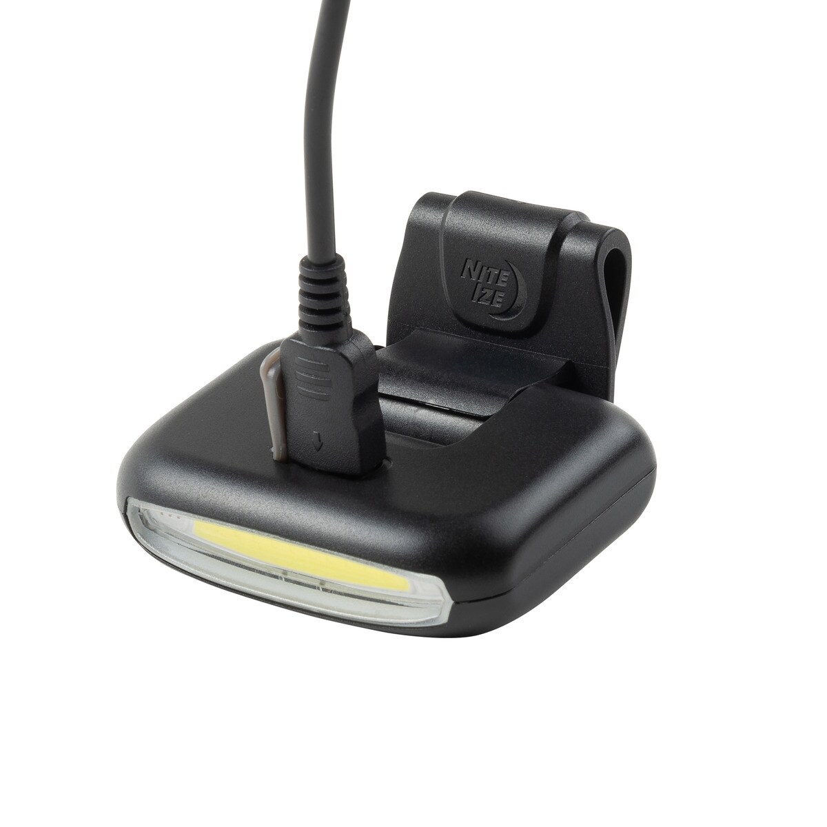 Lanterna Frontal Recarregável ClipLamp Preto-5