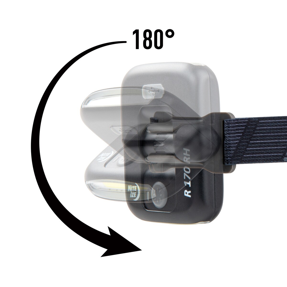 Lanterna Frontal Recarregável HeadLamp Preto-3