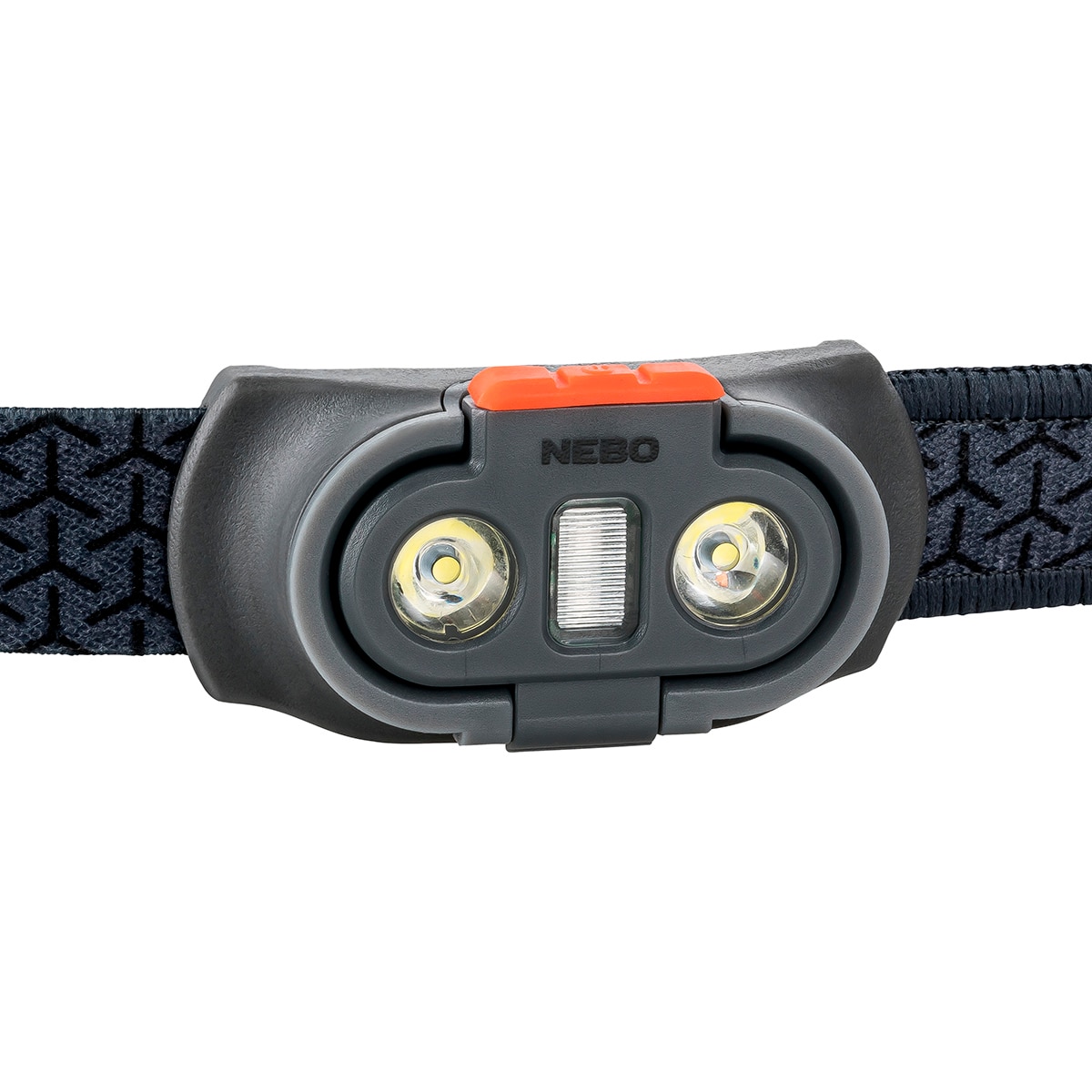 Lanterna LED Frontal Einstein 750 Cinzento / Laranja-3