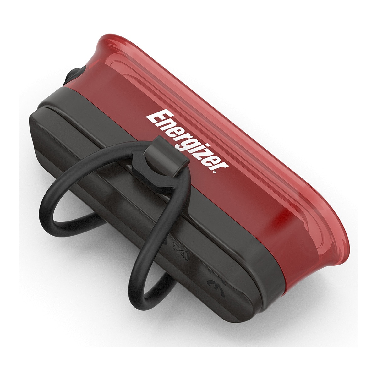 Kit Linterna Frontal / Faro Trasero para Bicicleta 130 lm Rojo / Negro-3