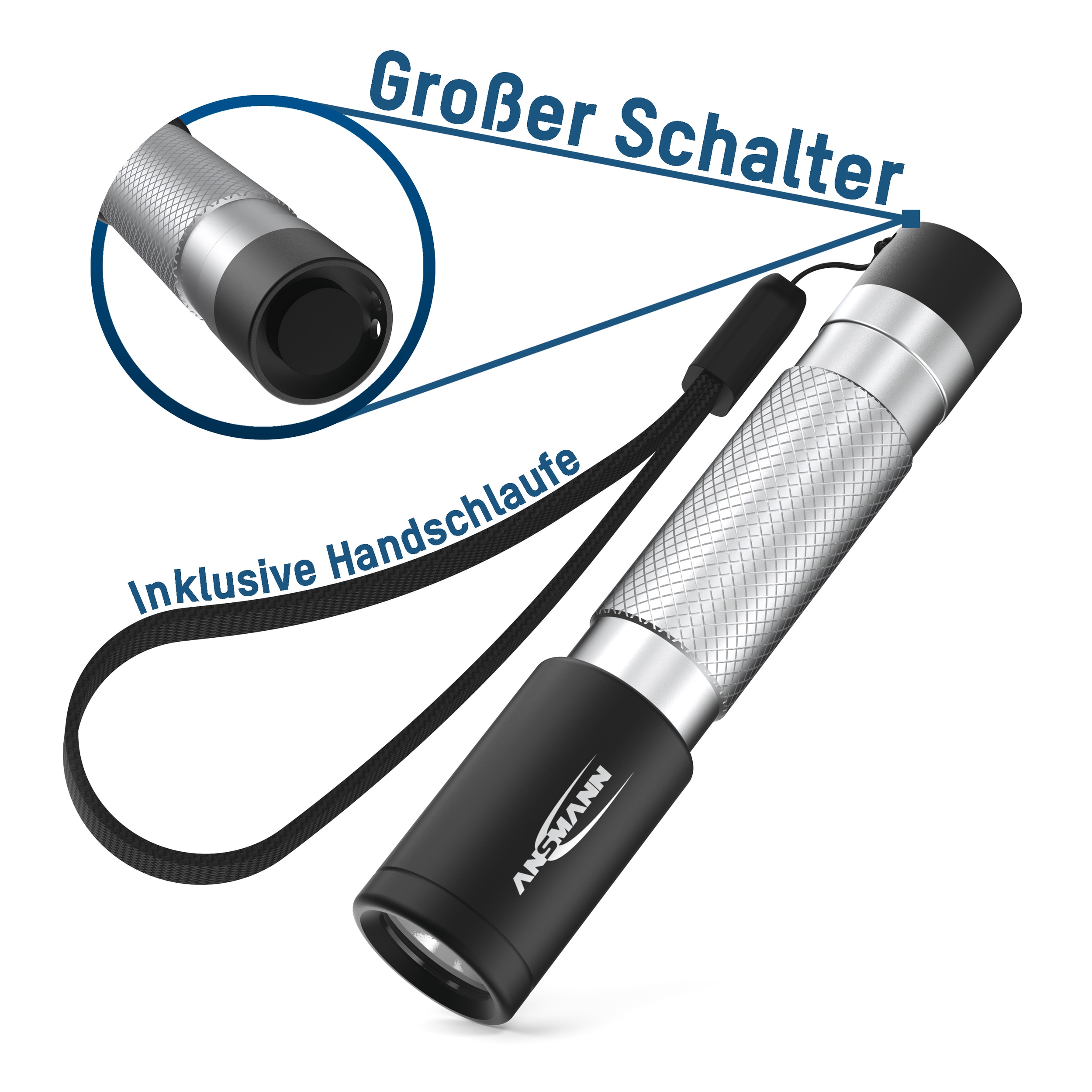 Linterna Led de Aluminio 3W 6000K 70 lm Aluminio-11