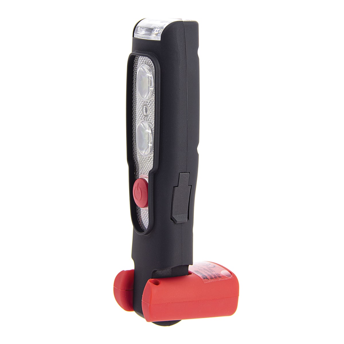 Linterna led inalámbrica recargable, 200 lúmenes Negro-3