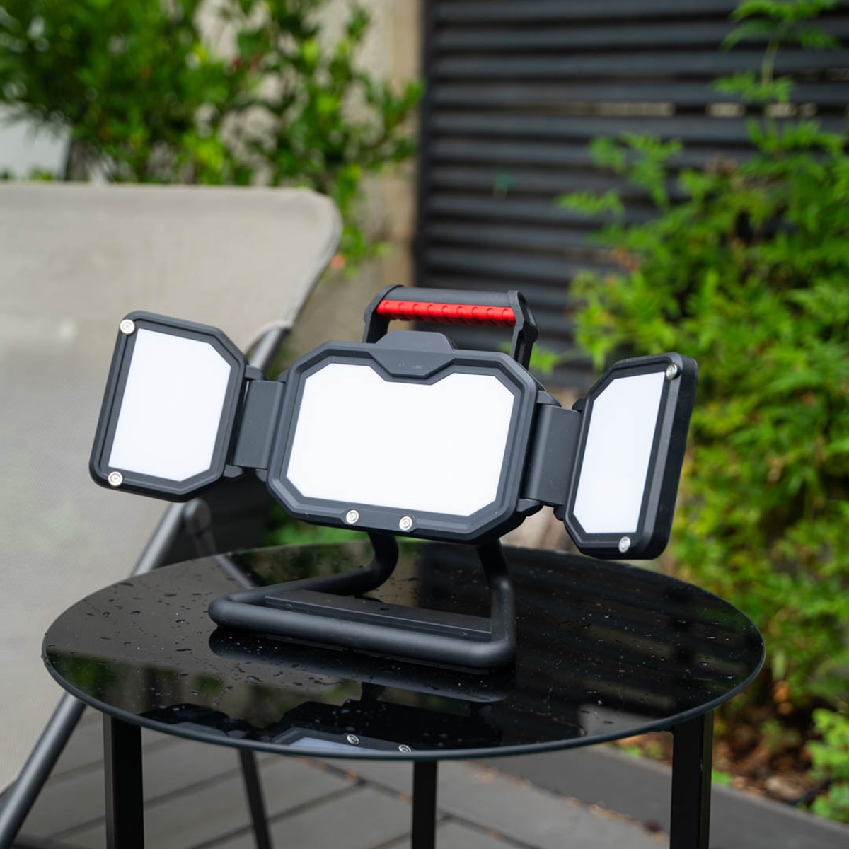 Foco LED ESB-C recargable, 3400 lúmenes Negro-8
