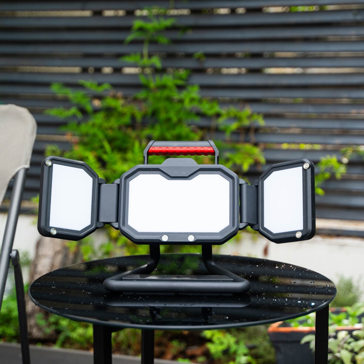 Foco LED ESB-C recargable, 3400 lúmenes Negro-9