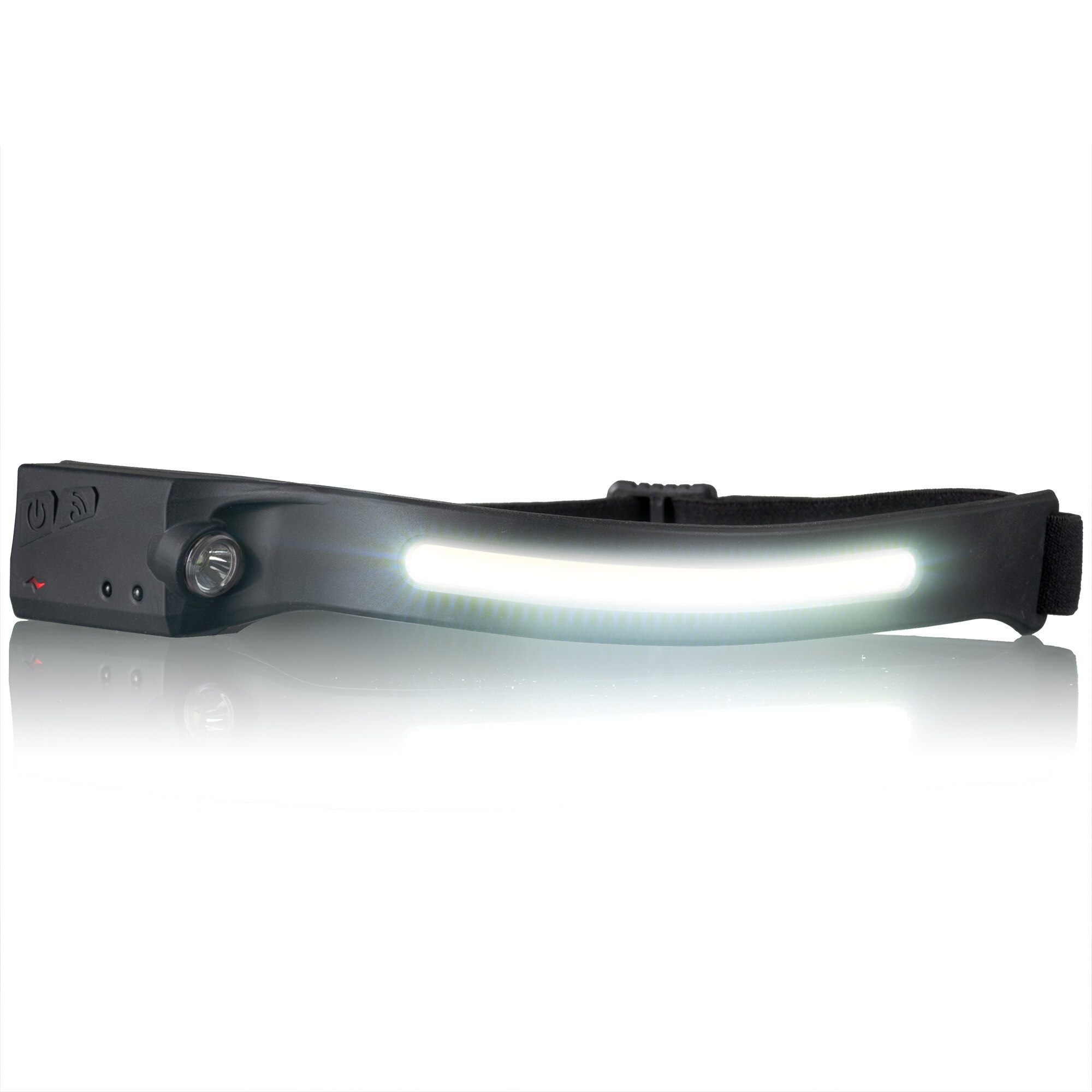 Linterna frontal de trabajo Foco Iluminos Stripe con tira de LEDs Negro-2
