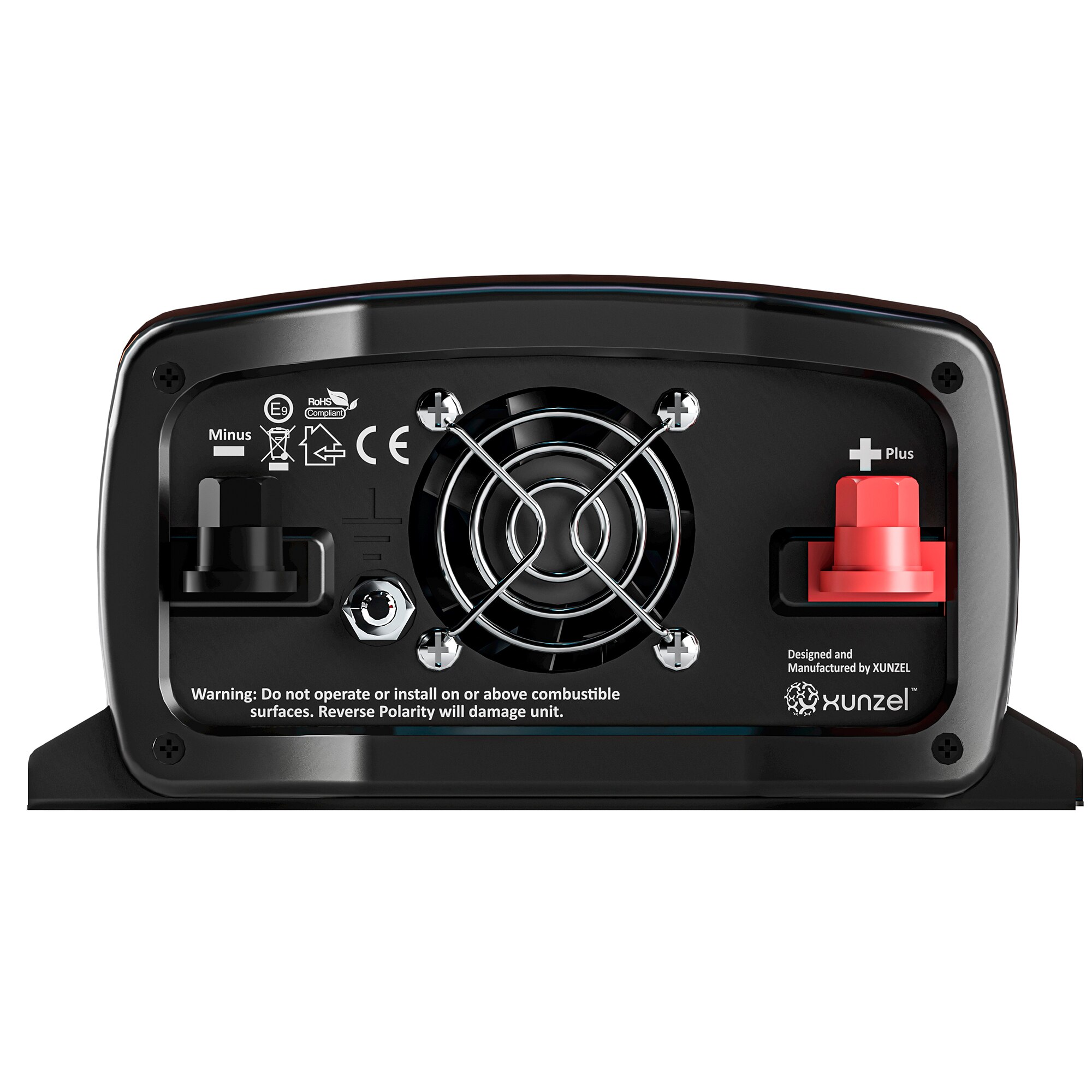 Inversor DC/AC XJ- 600W 12V con Cable Naranja-3