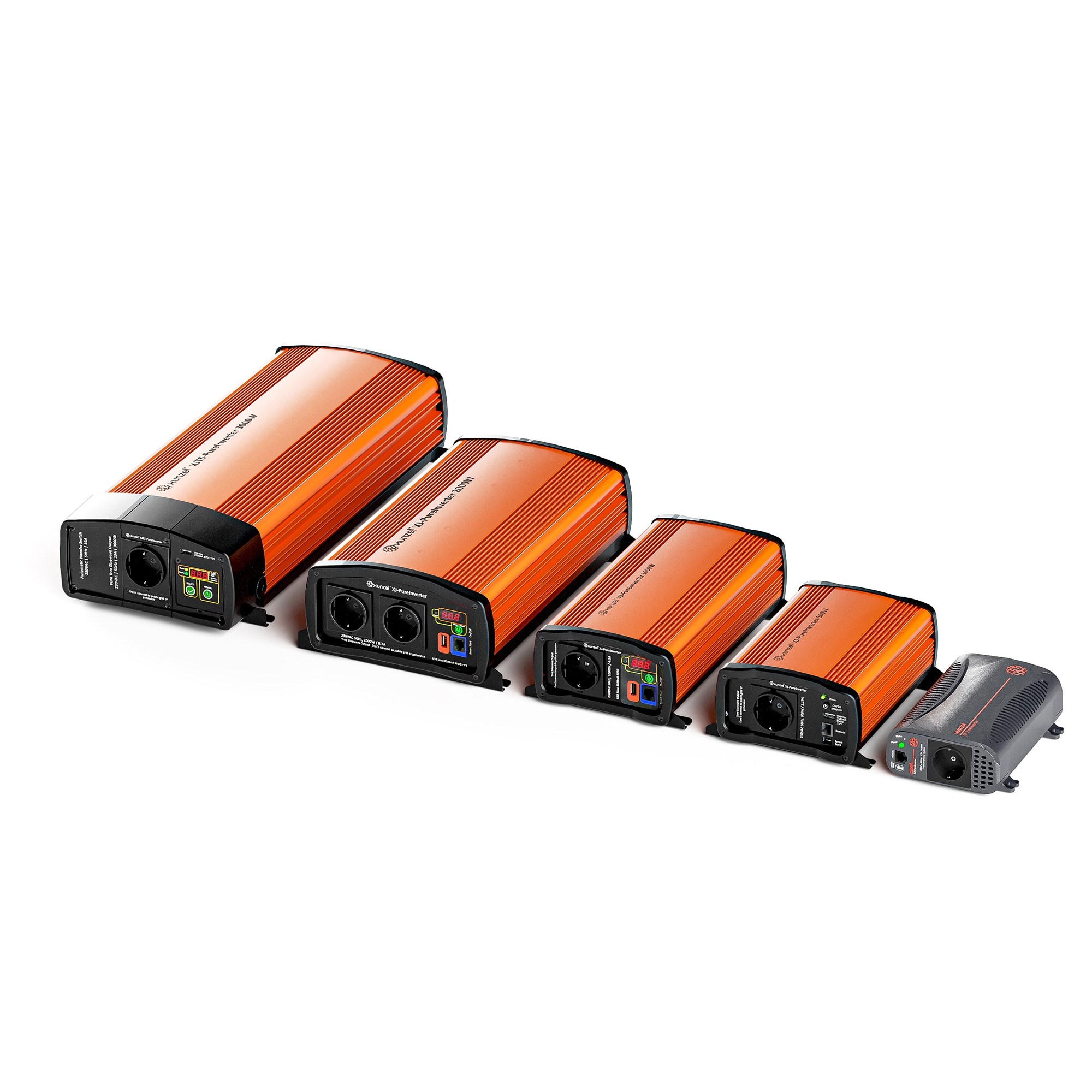 Inversor DC/AC XJ-500W 24V con Cable 4