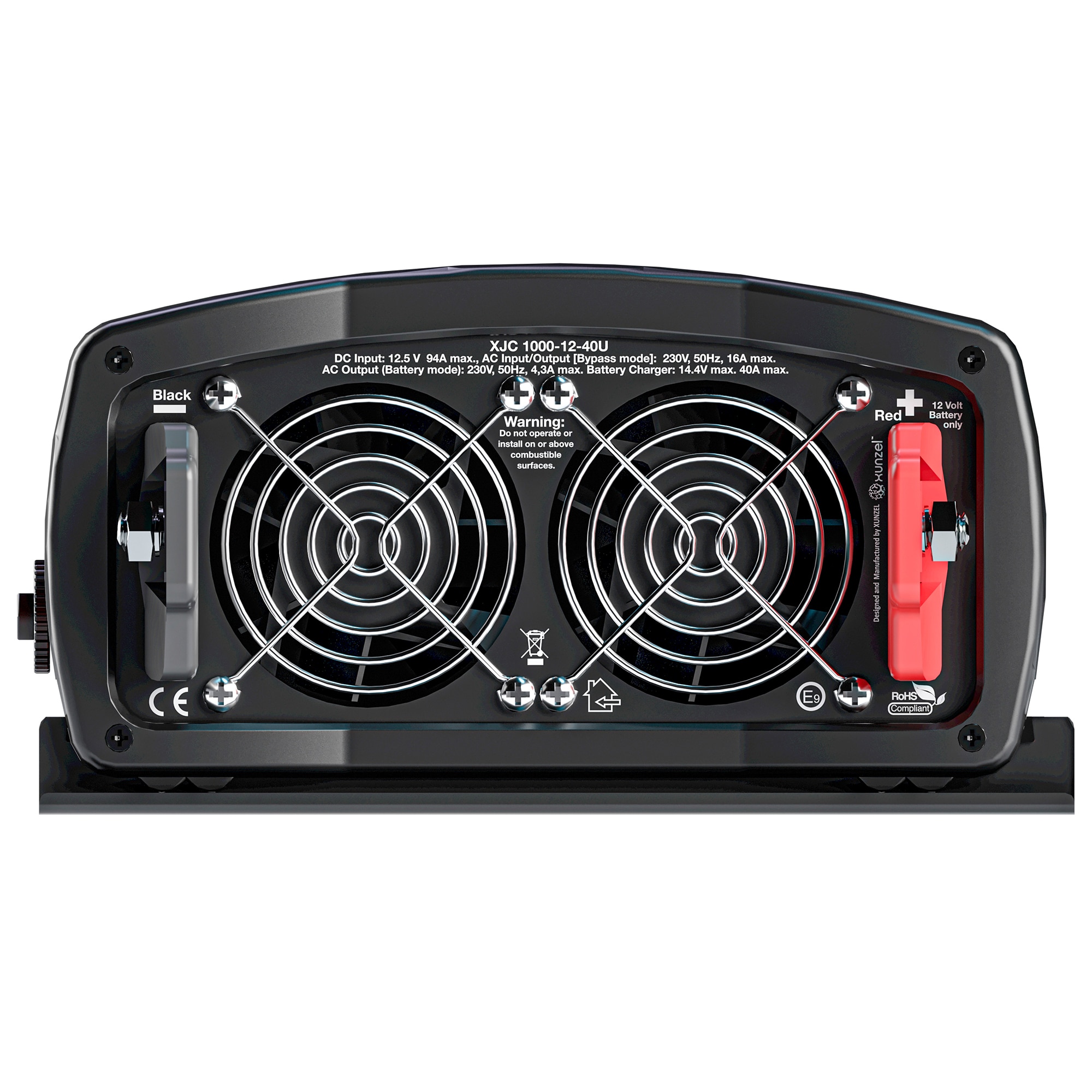 Inversor + Cargador XJC-1000W 12V 40A Naranja-3
