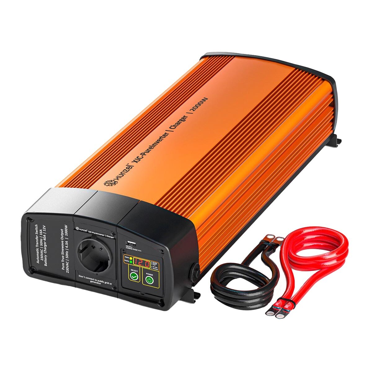 Xunzel – Inversor + Cargador XJC-2000W 12V 55A.