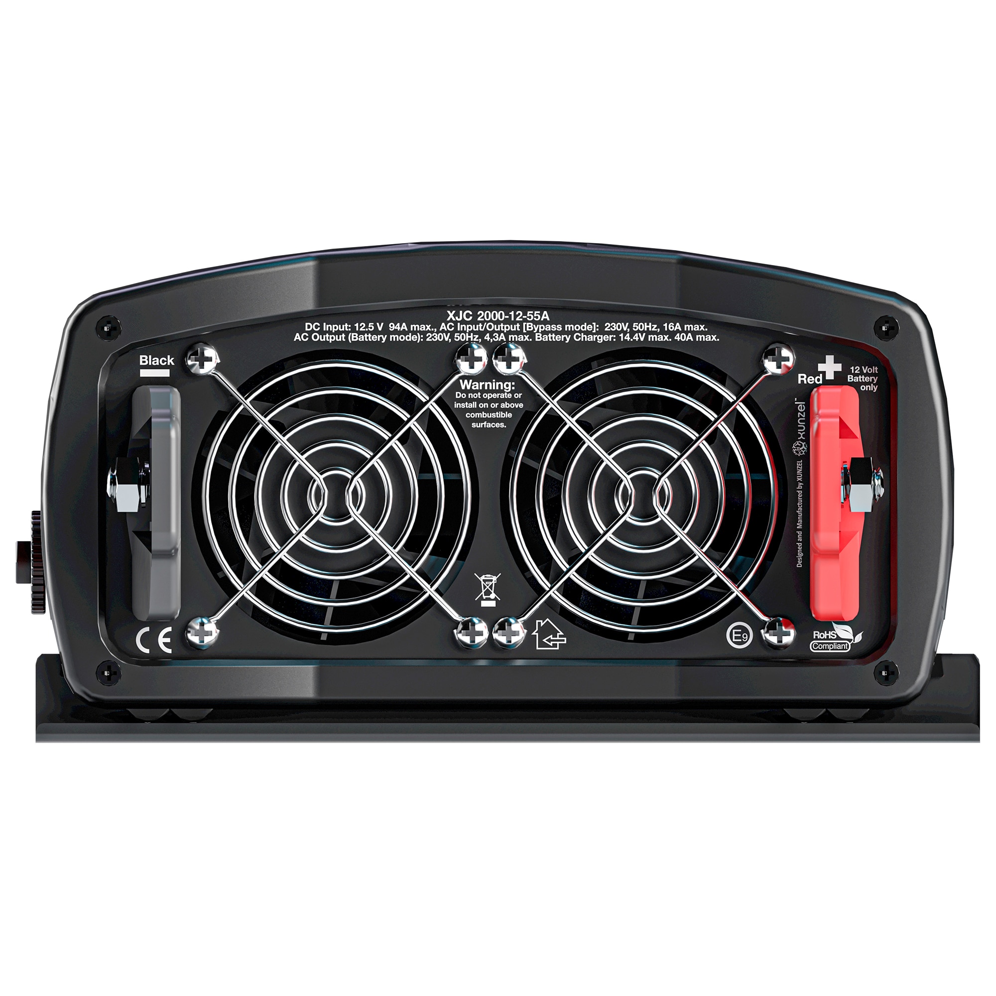 Inversor + Cargador XJC-2000W 12V 55A 3
