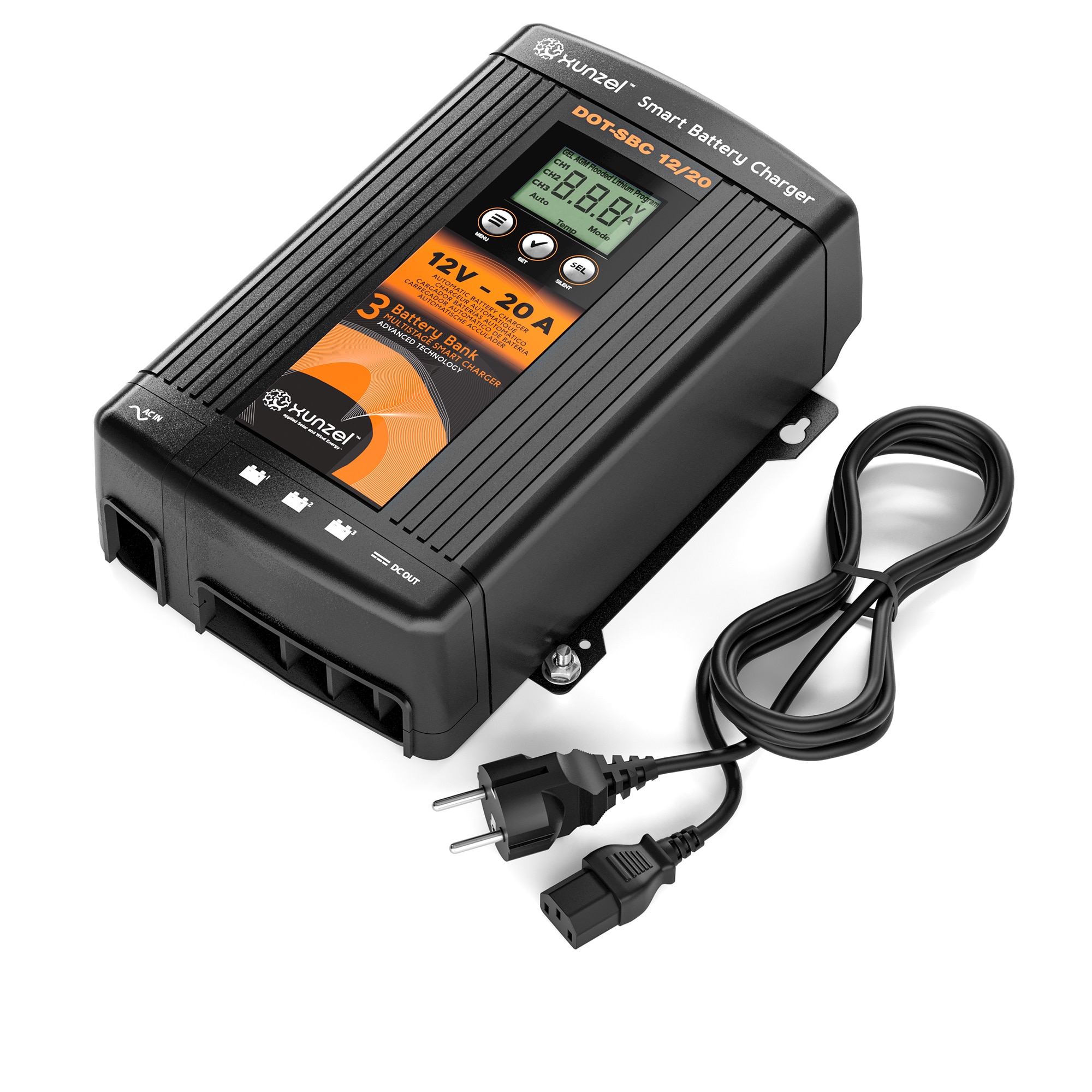 Imagen 0 de Cargador Batería DOT-SBC 20A-12V