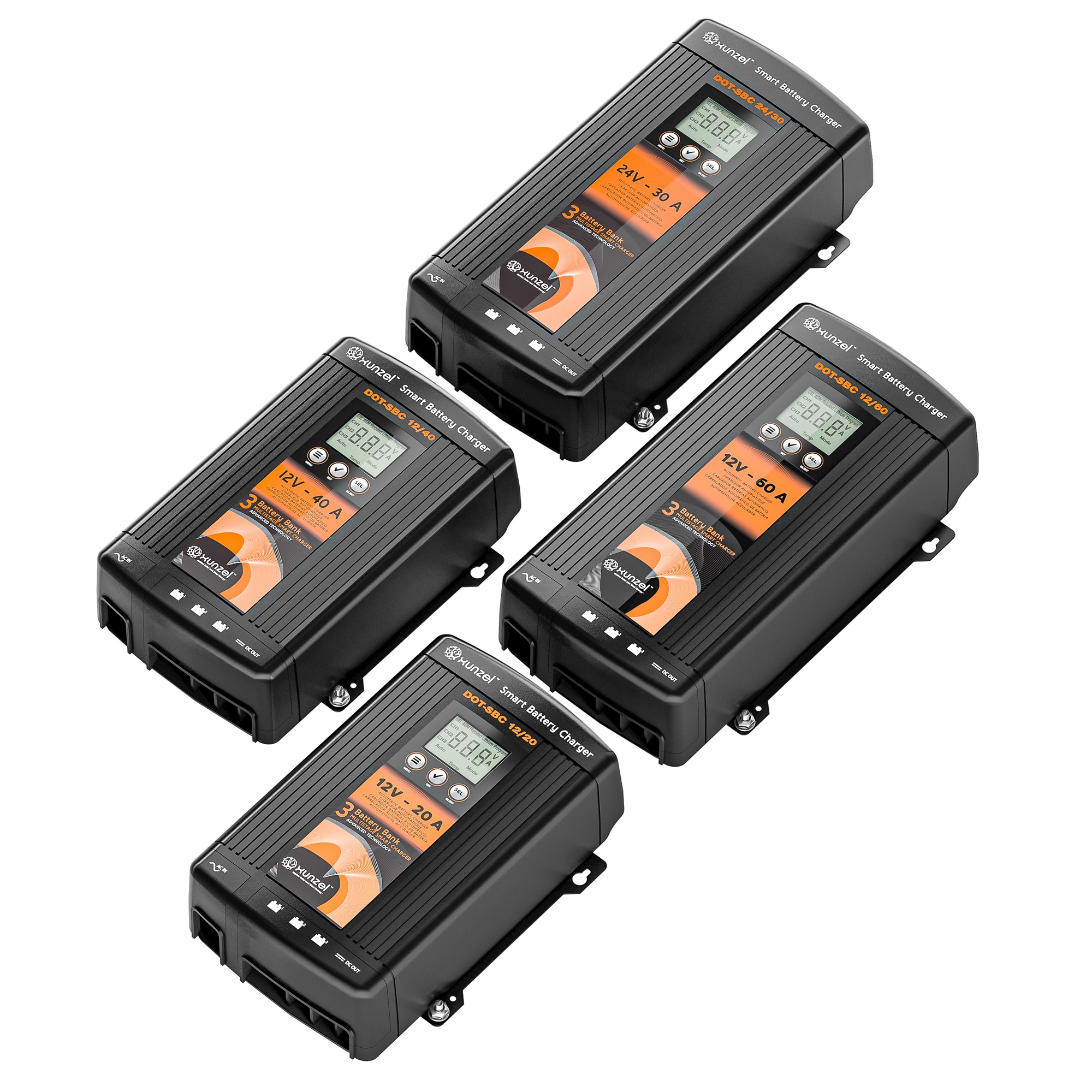 Cargador Batería DOT-SBC 60A-12V 4
