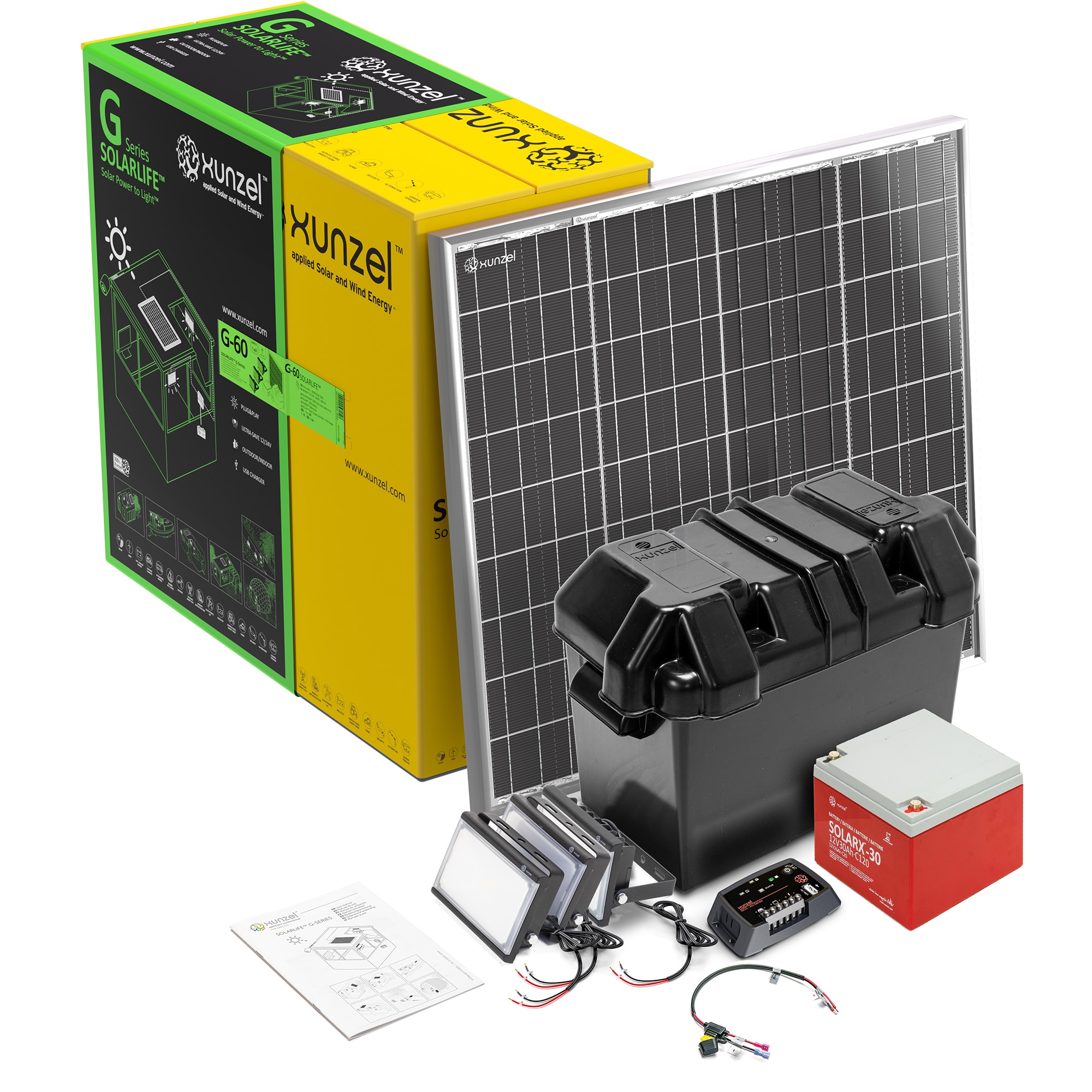 Kit Solar Iluminación LED SOLARLIFE-G60 1