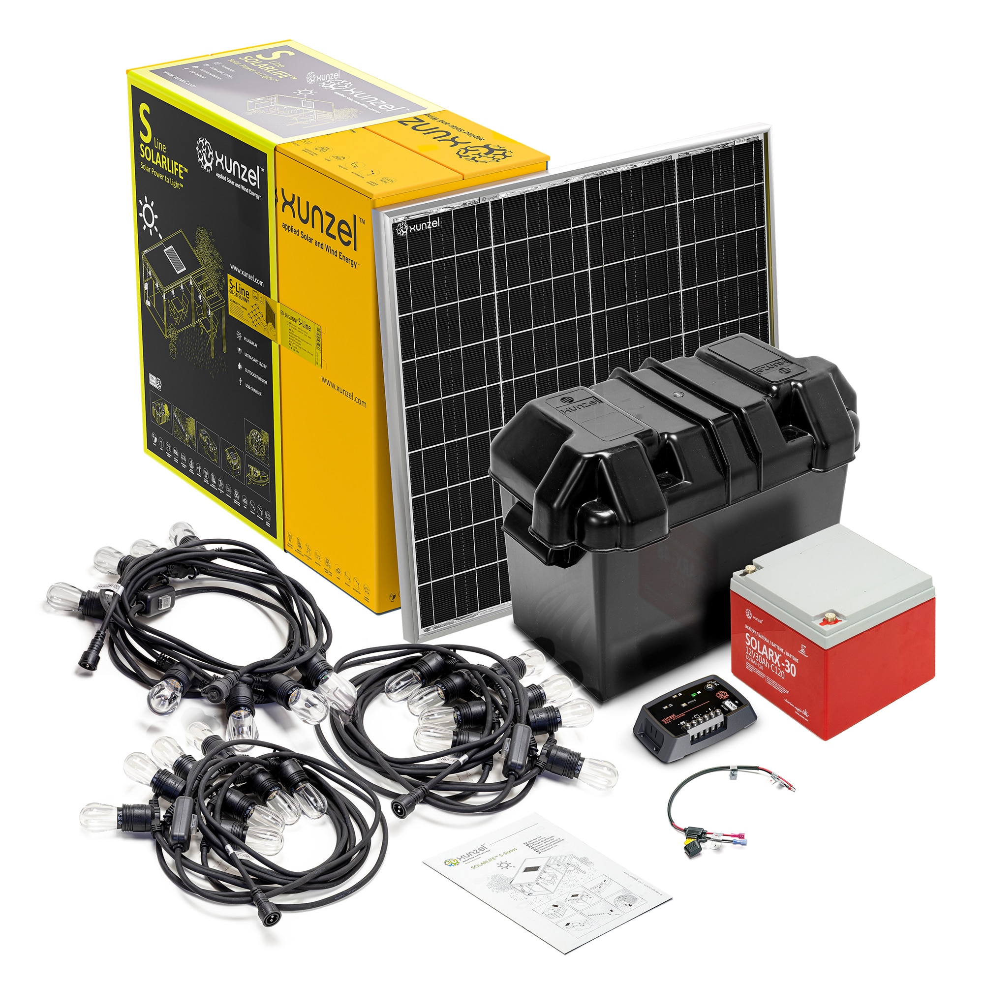 Kit Solar Iluminación LED SOLARLIFE-S-60x16 SUNNY 1