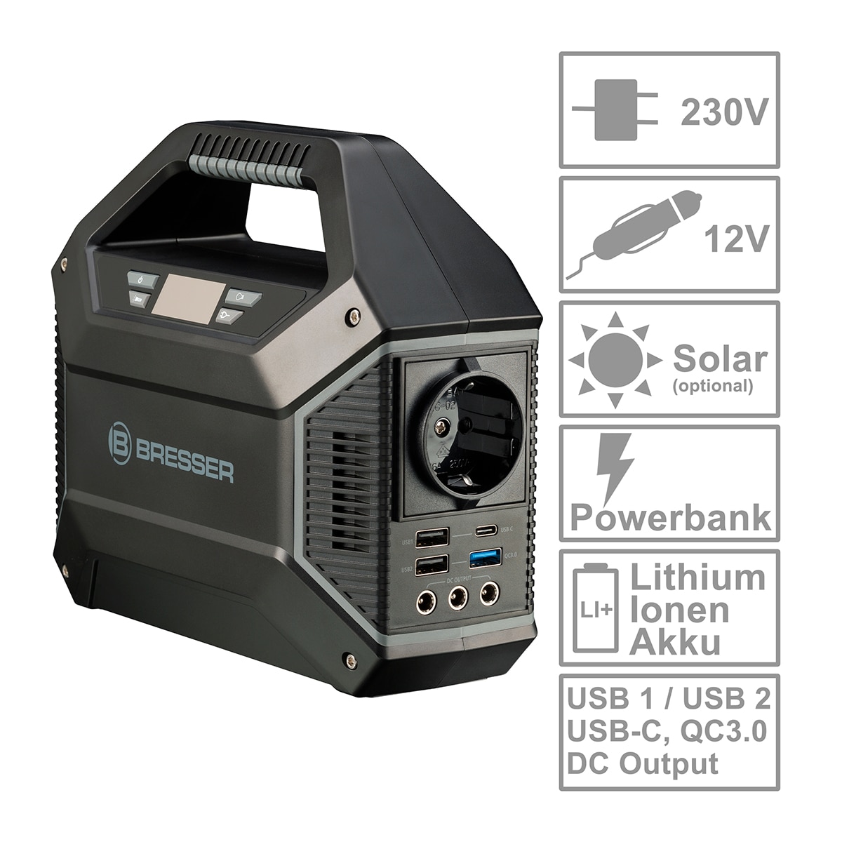 Cargador Portátil 100W Negro-4