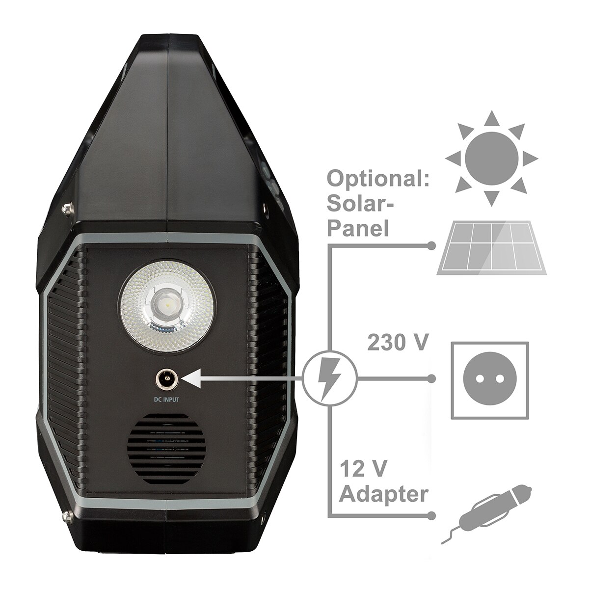 Cargador Portátil 100W Negro-5