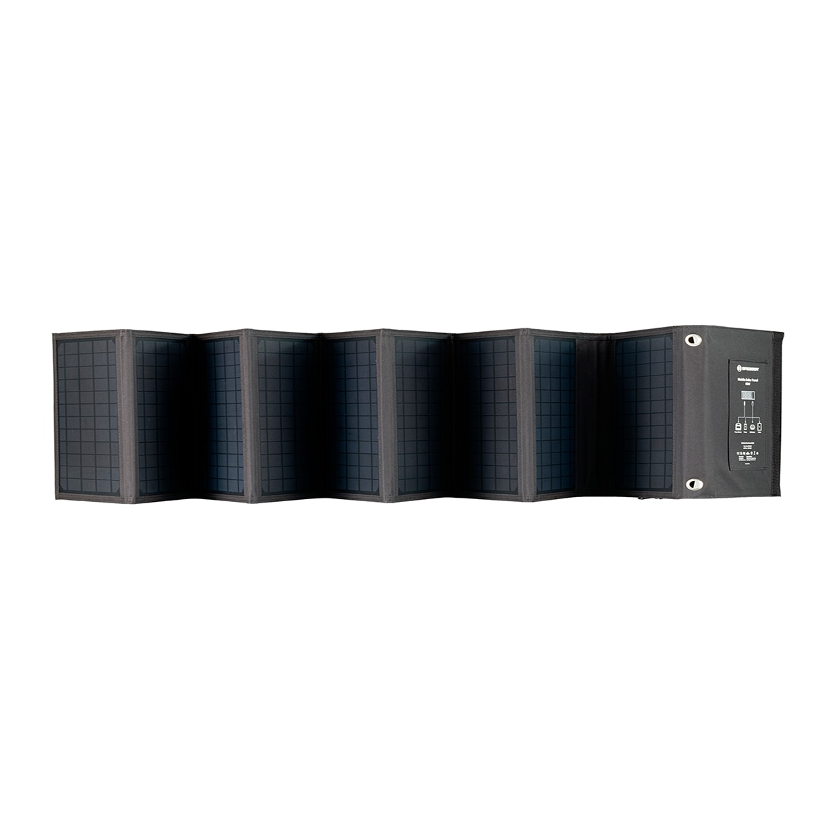 Placa Solar Fotovoltaica Cargador Portátil 60 W Negro-5