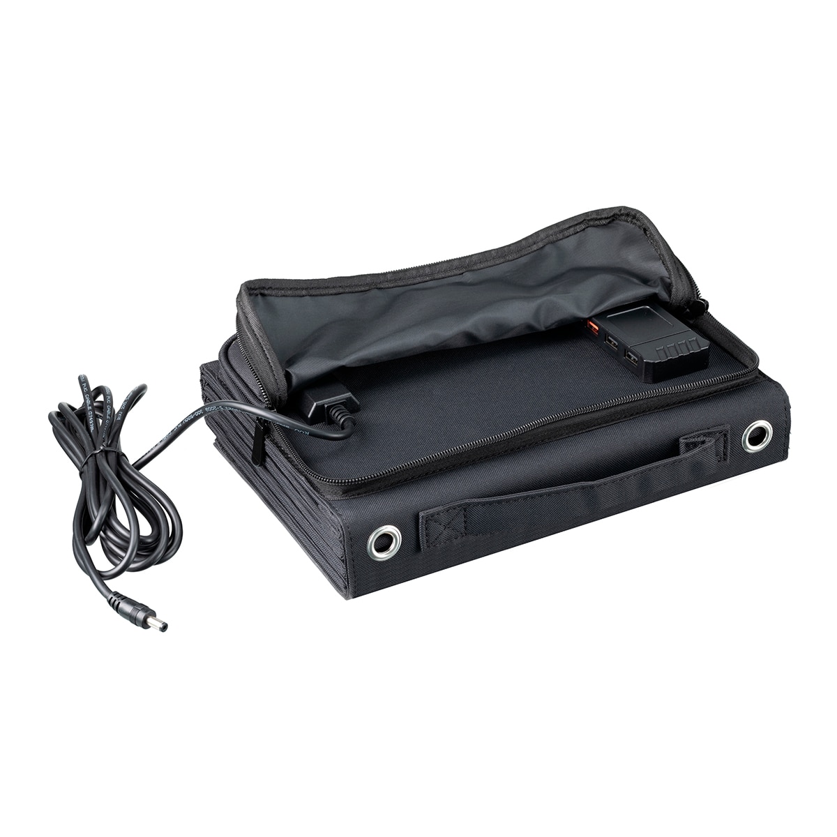 Placa Solar Fotovoltaica Cargador Portátil 60 W Negro-8