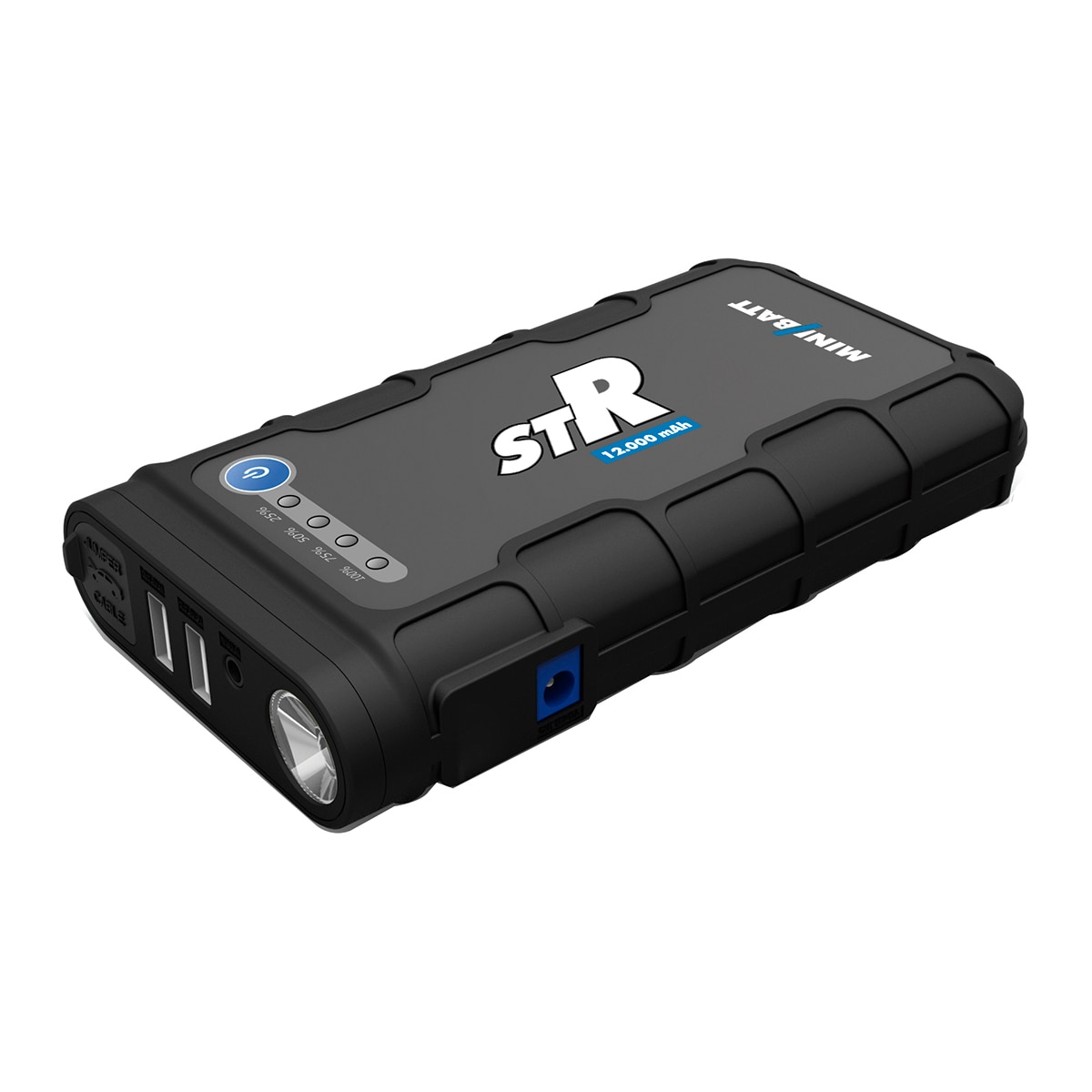 Mini Arrancador de Baterías TT40 STR 12.000 mAh Negro-1