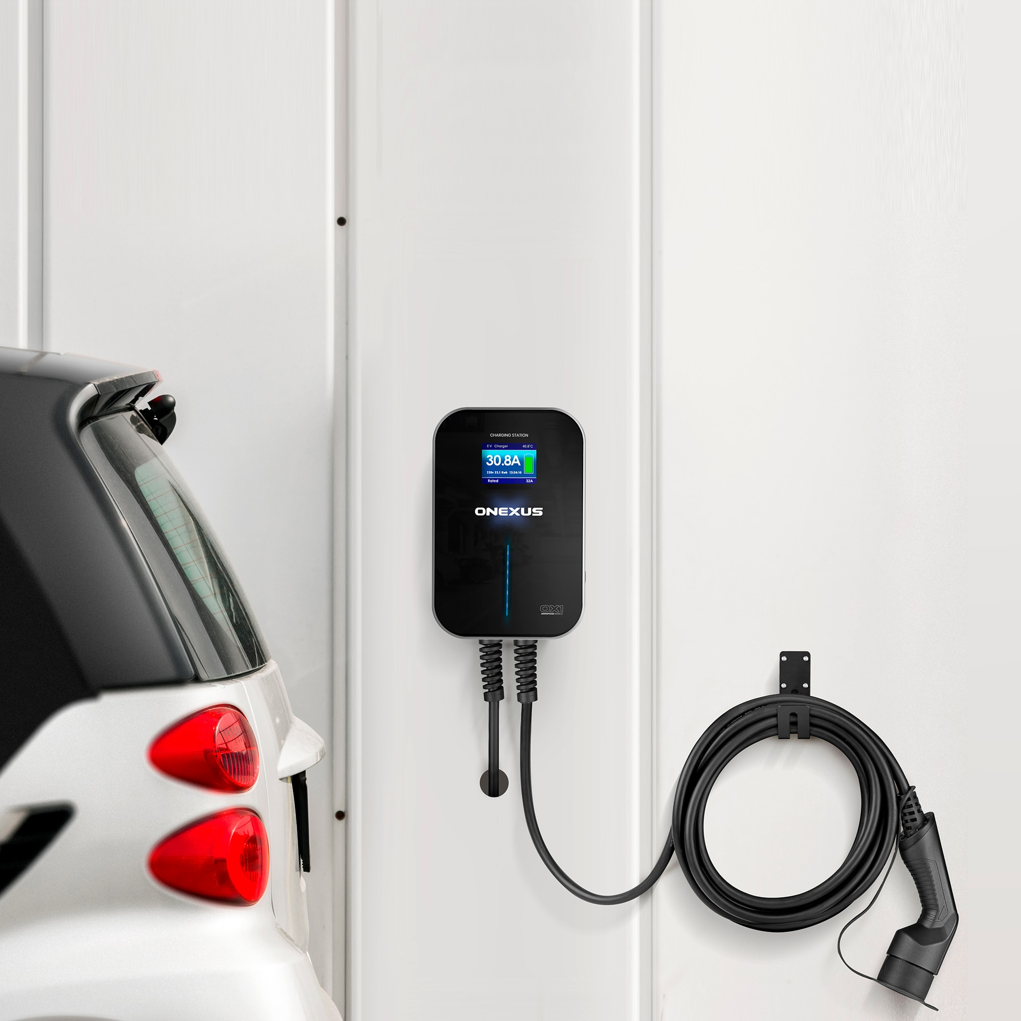 Cargador Trifásico Onexus cable 7 metros Negro-11