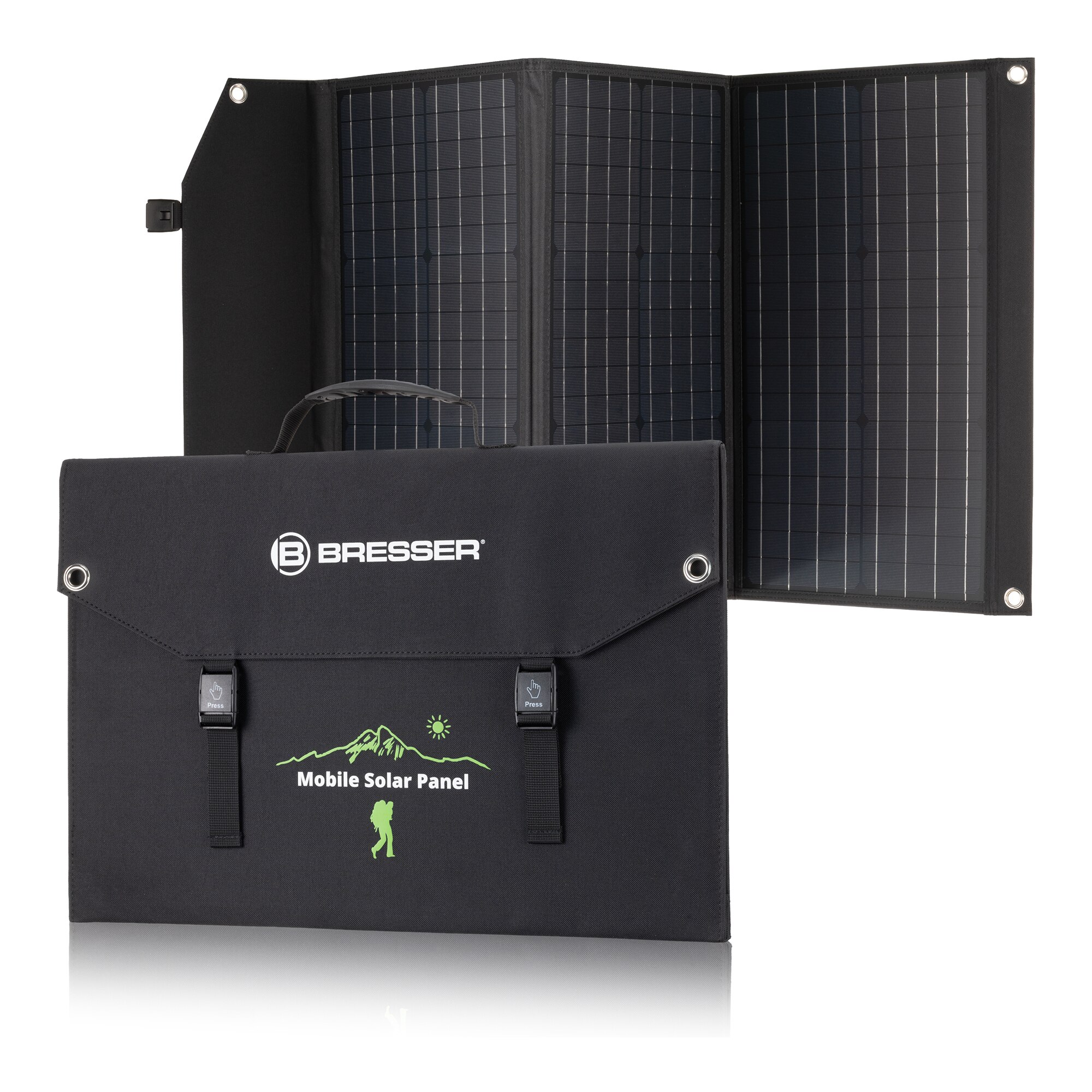 Placa Solar Fotovoltaica 90 W 3810060 Negro-1