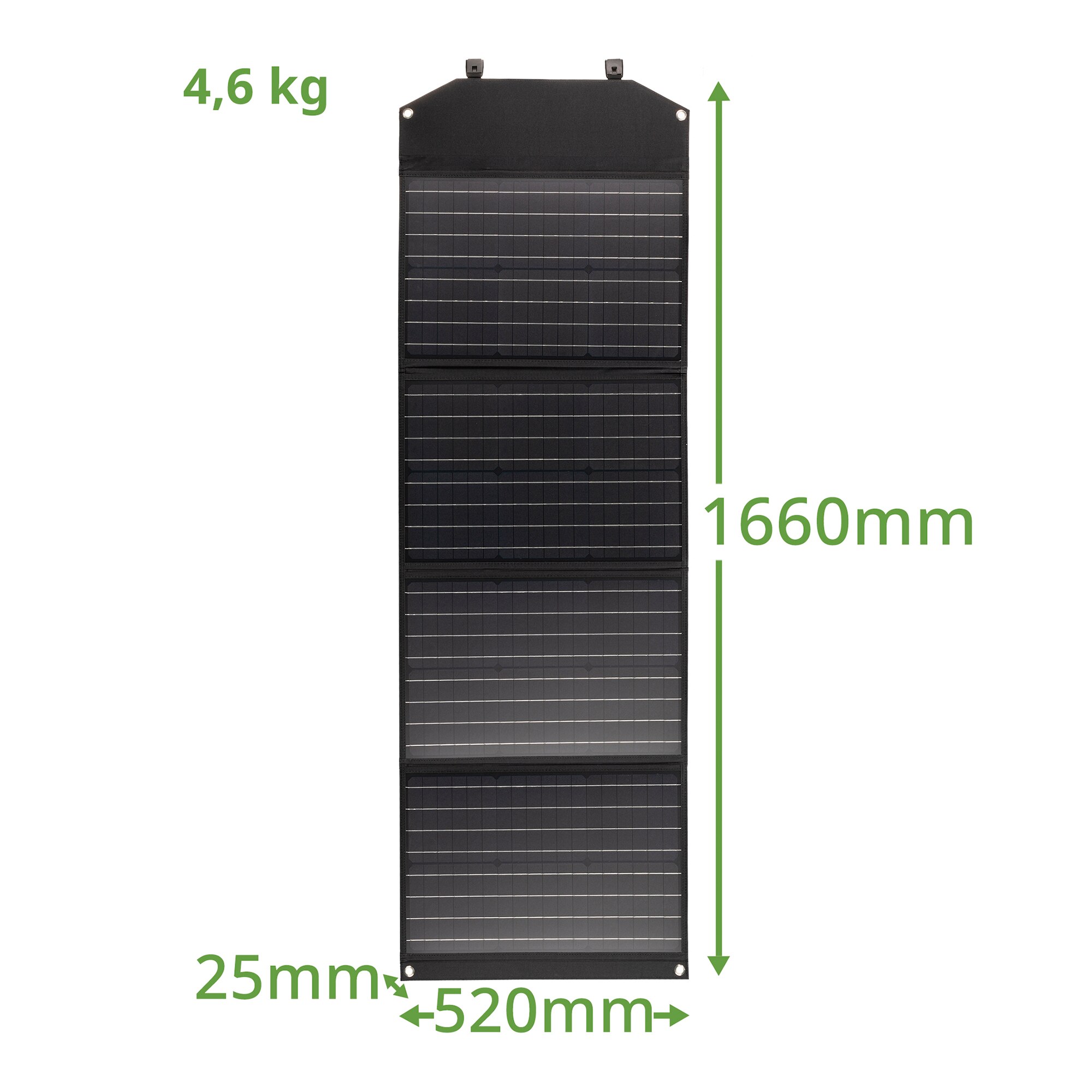 Placa Solar Fotovoltaica 120 W 3810070 Negro-2