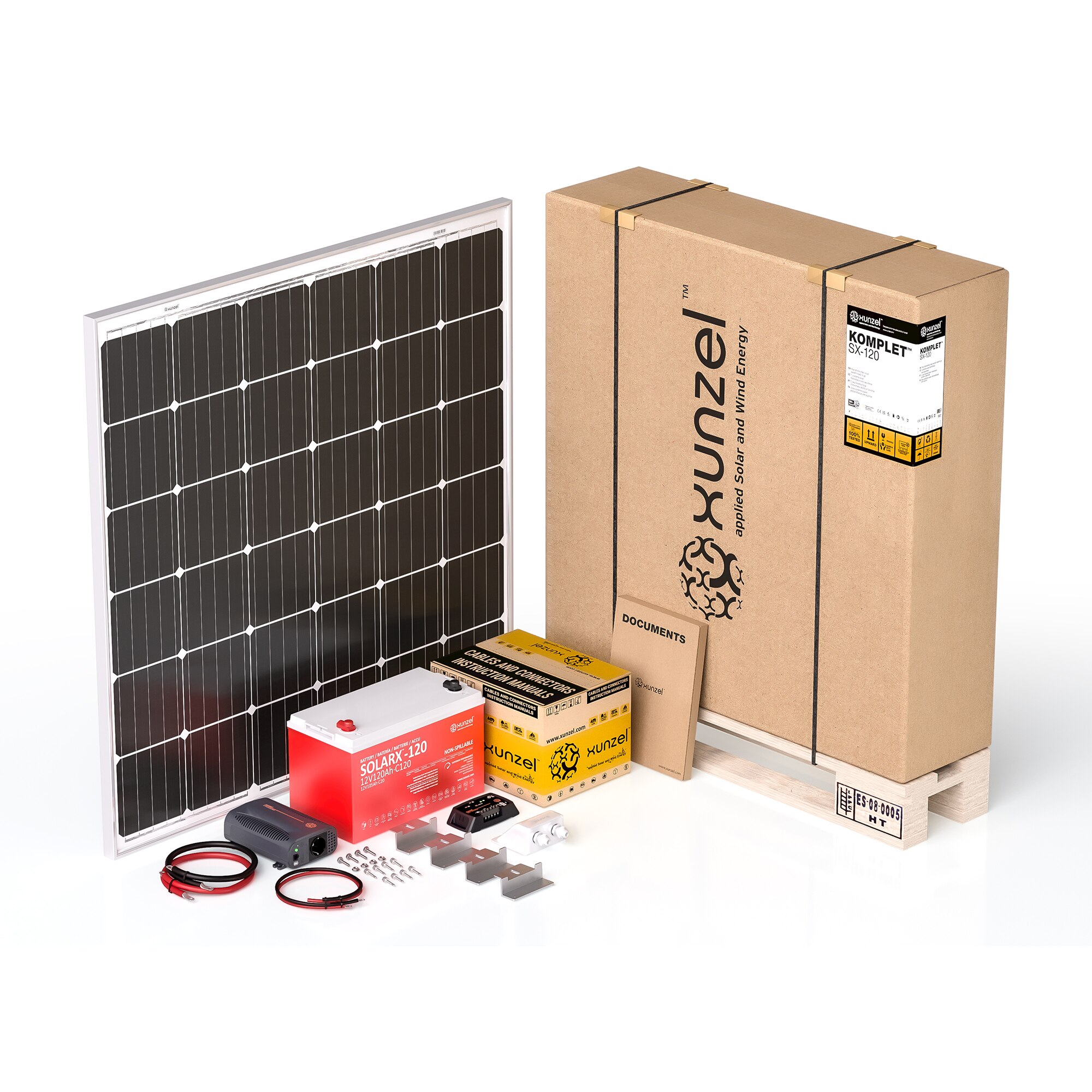 Kit Solar KOMPLET 190W-12V 1