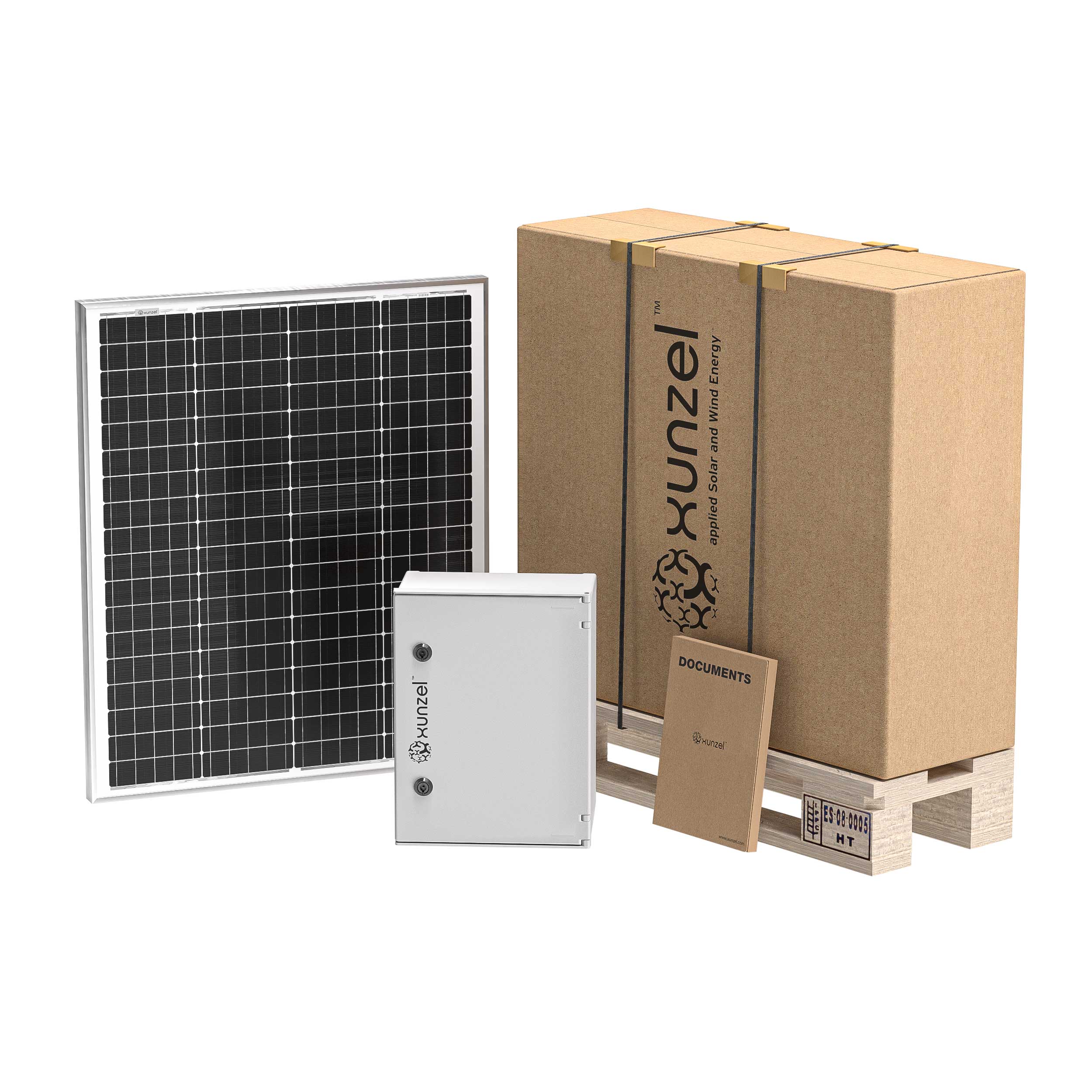 Kit Solar Automatismos SOLARLIFE-PRO-AUT 100W 24V 1