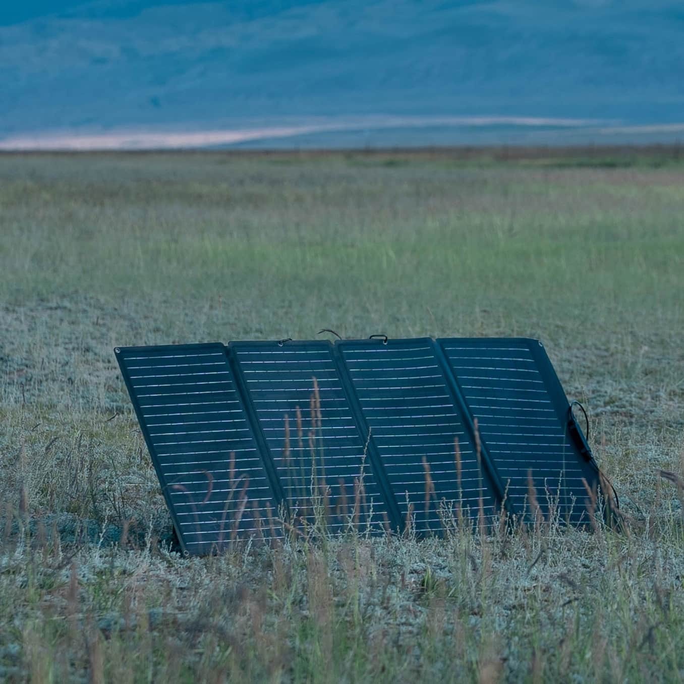 Placa Solar Fotovoltaica 160W ECOFLOW Negro-7