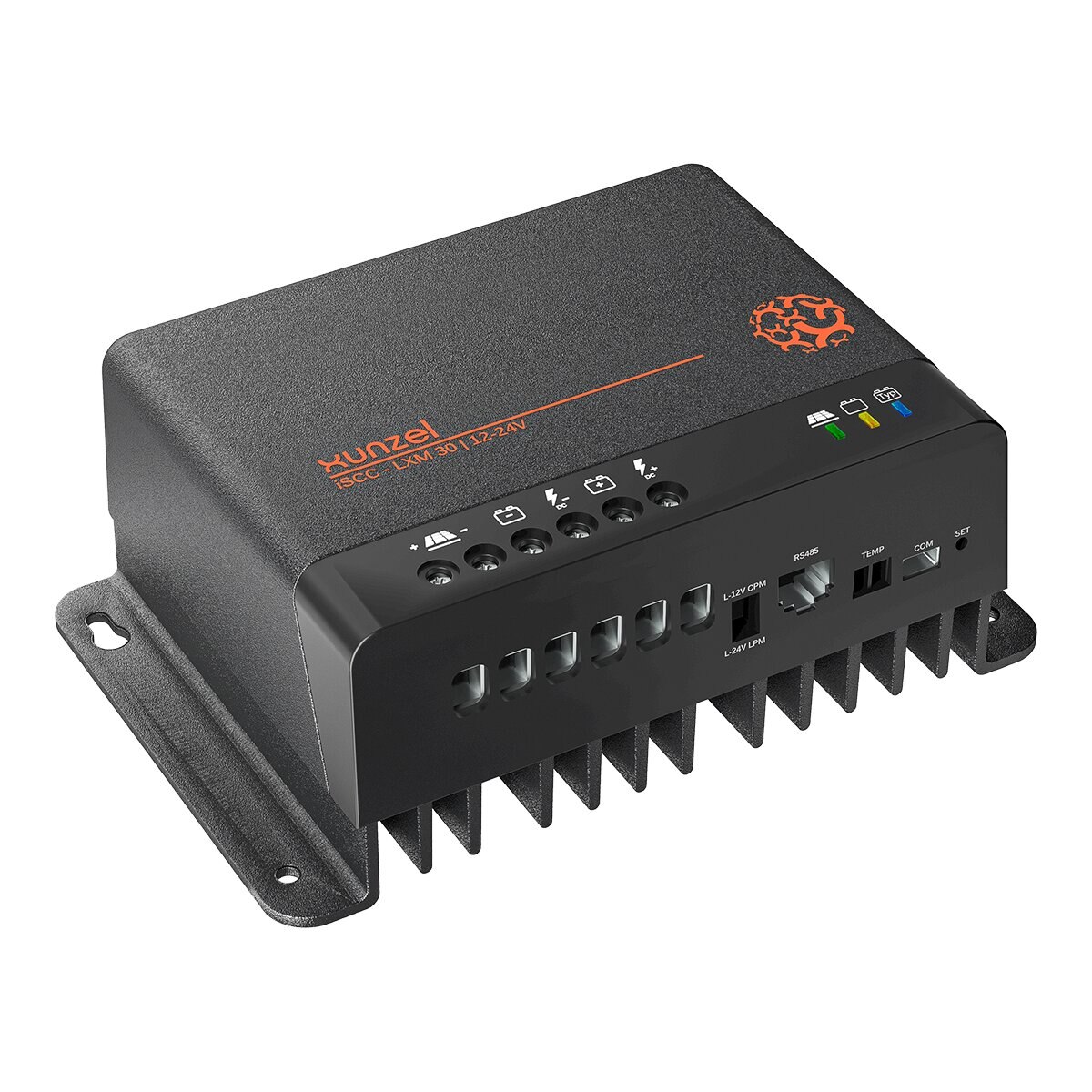 Controlador Solar MPPT ISCC-LXM-30 Negro-1